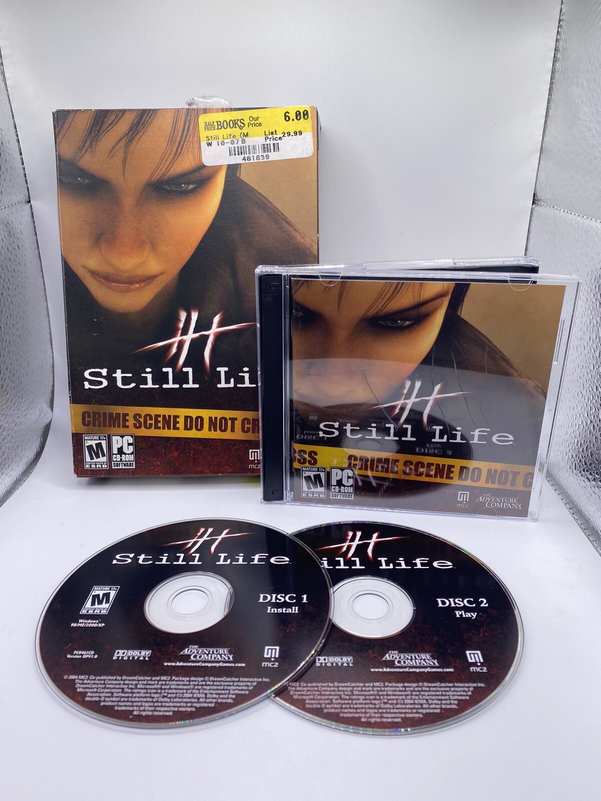 STILL LIFE III (2004, PC Game) The Adventure Company CIB