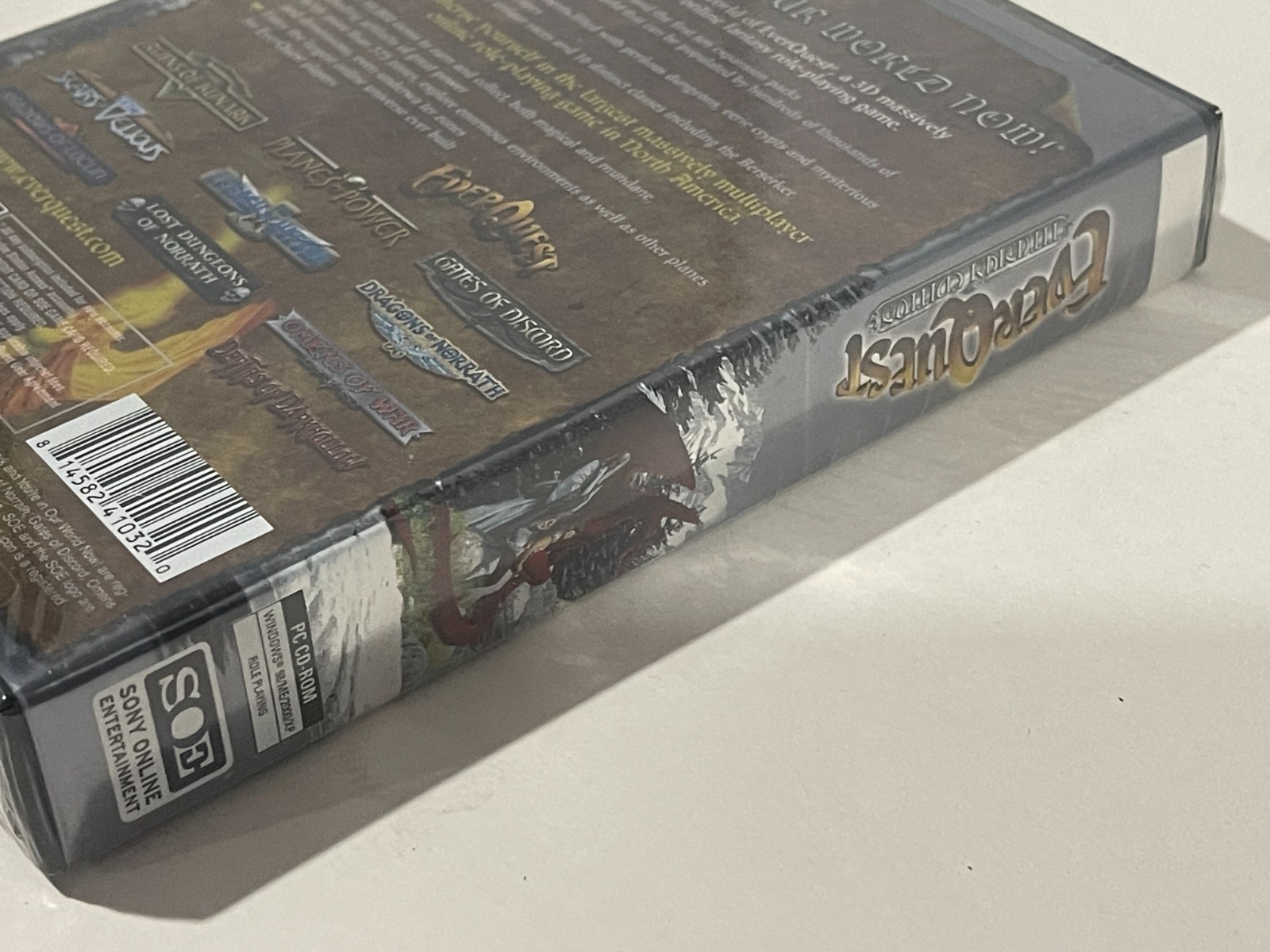EverQuest: Titanium Edition (PC: Windows, 2006) NTSC RPG SOE Sony New Sealed