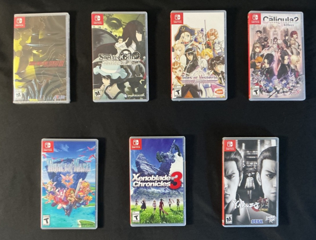 **Assorted Nintendo Switch 1 Games (A-Z)- Free Shipping **