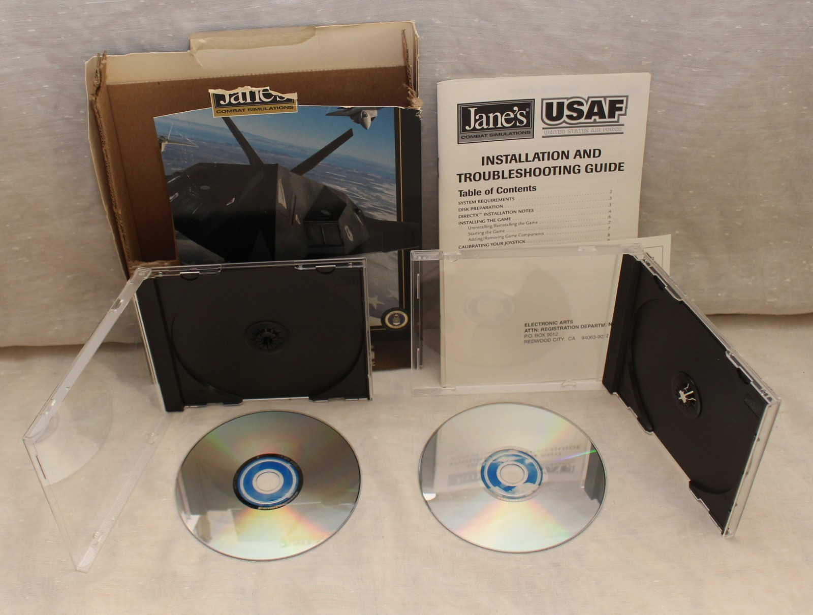 Jane’s USAF United States Air Force Complete with Strategy guide PC Game