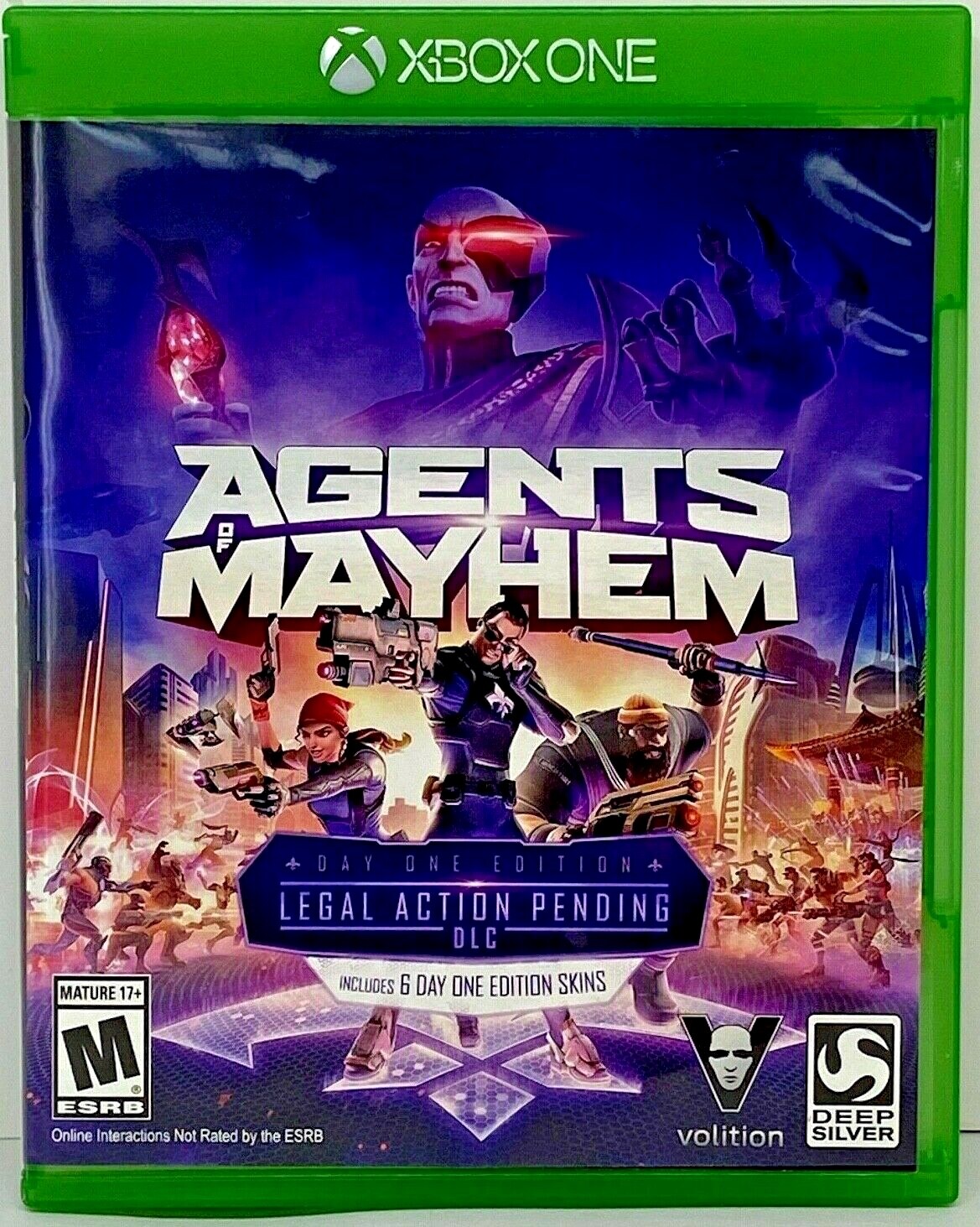 XBOX One Agents of Mayhem Day One Edition Legal Action Pending DLC
