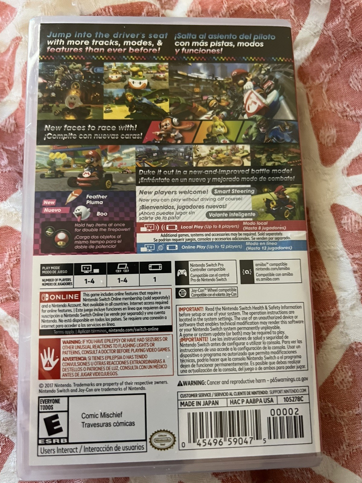 Mario Kart 8 — Deluxe Edition (Nintendo Switch, 2017) [Physical]