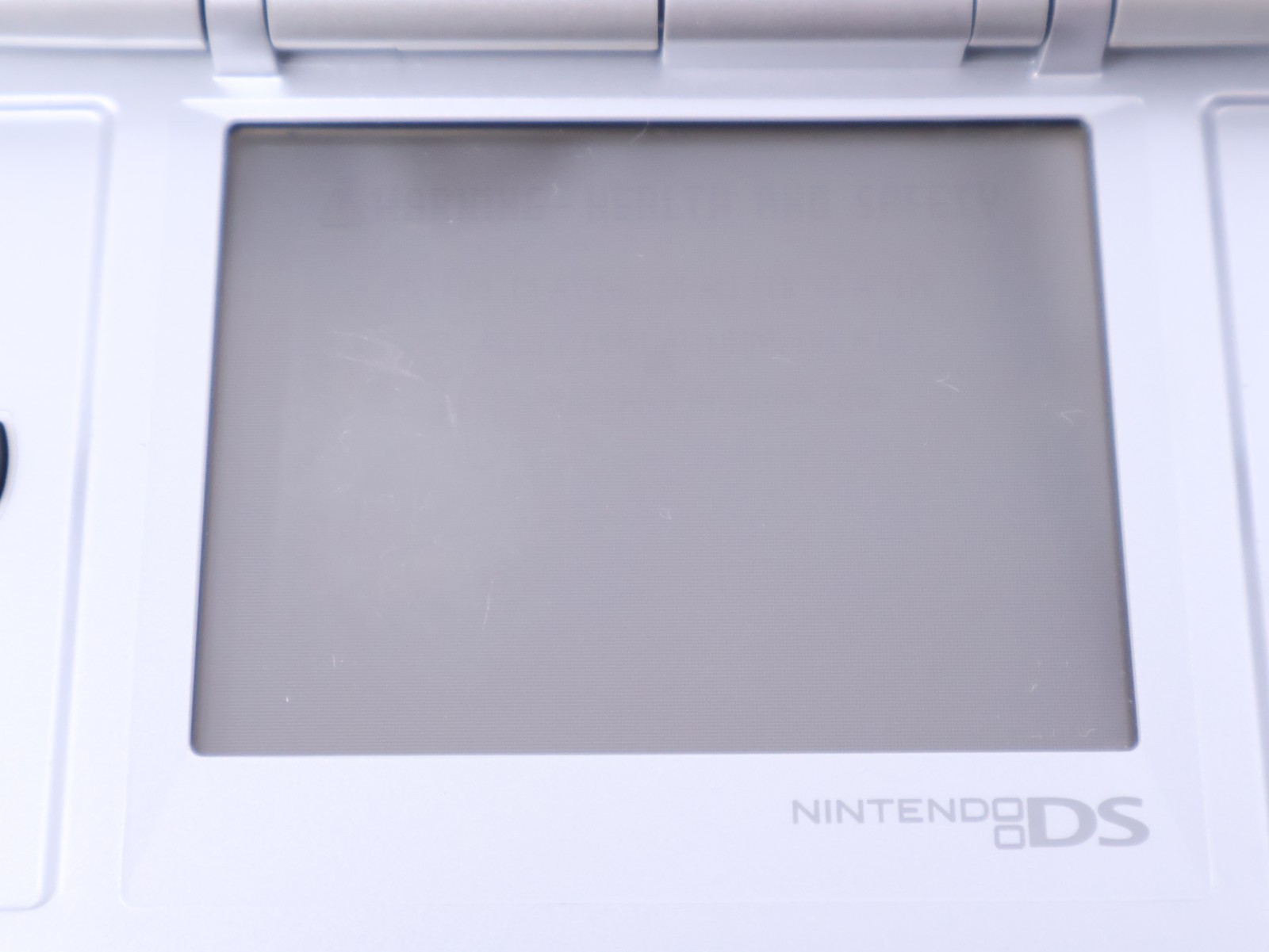 Nintendo DS Handheld Console Tested Working Titanium Silver w/ Charger & Stylus