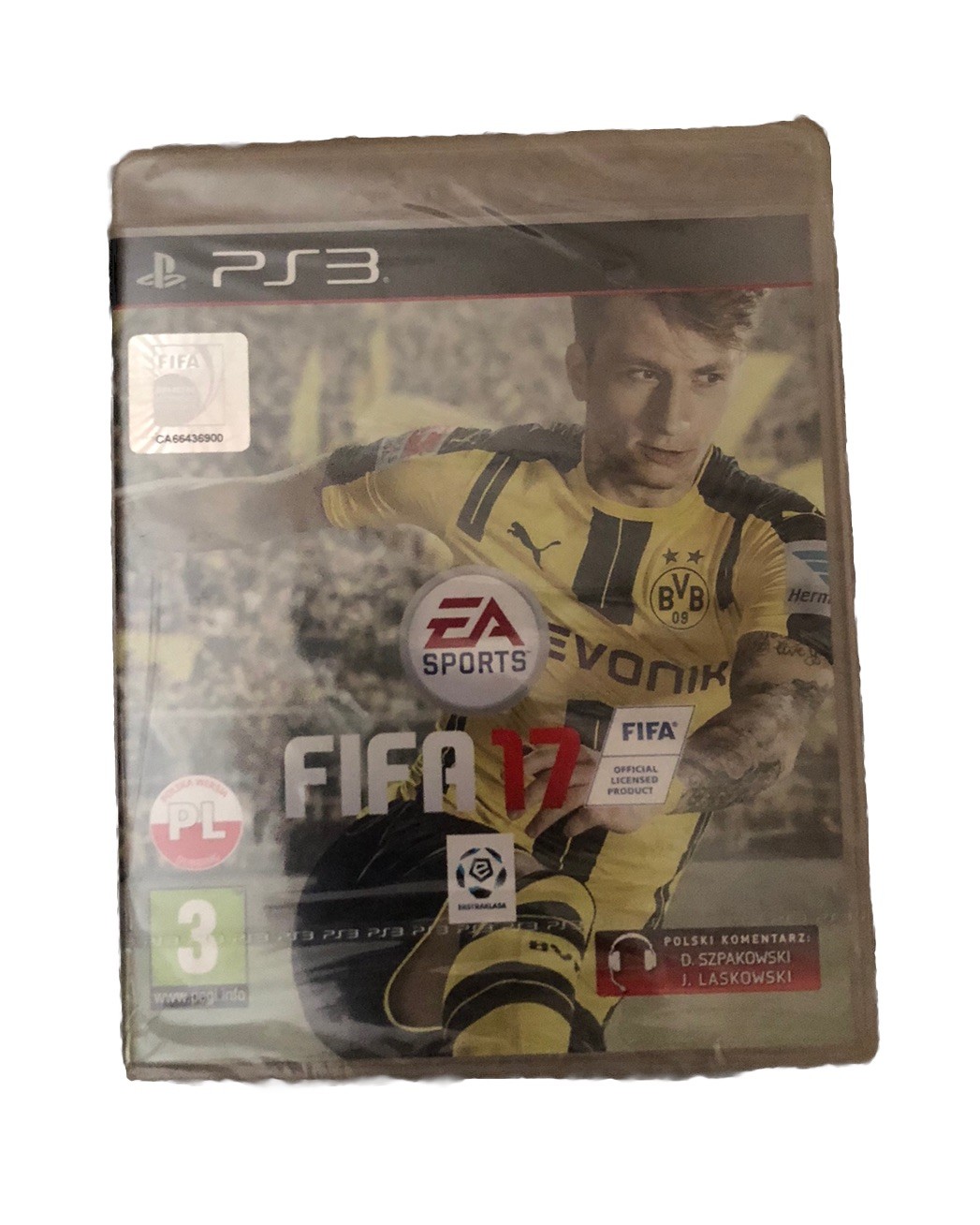 FIFA 17 EA Sports PS3 Poland Version Multiple Languages – Brand New Sealed