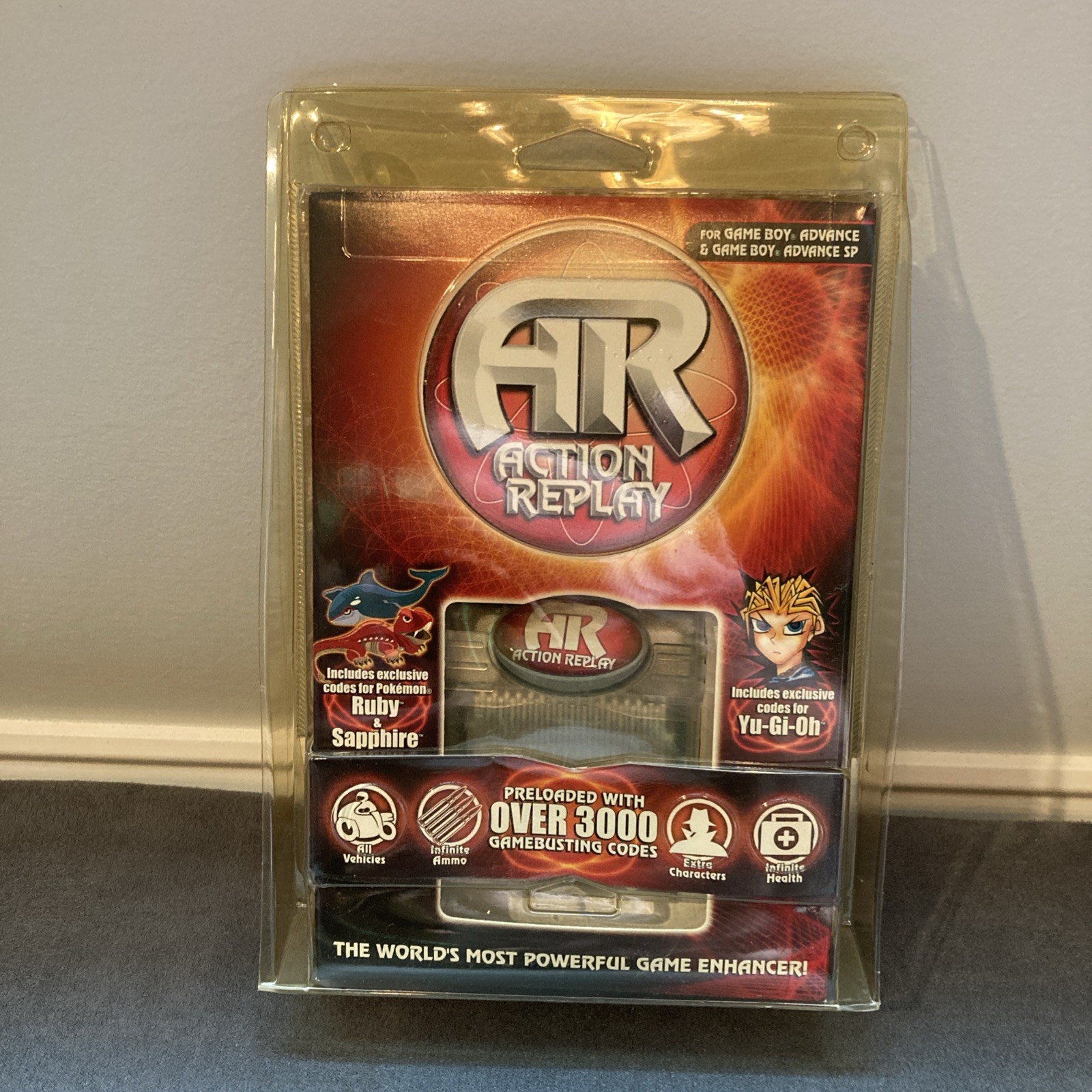 ACTION REPLAY FOR GAME BOY ADVANCE GBA New in Box NIB Never Opened