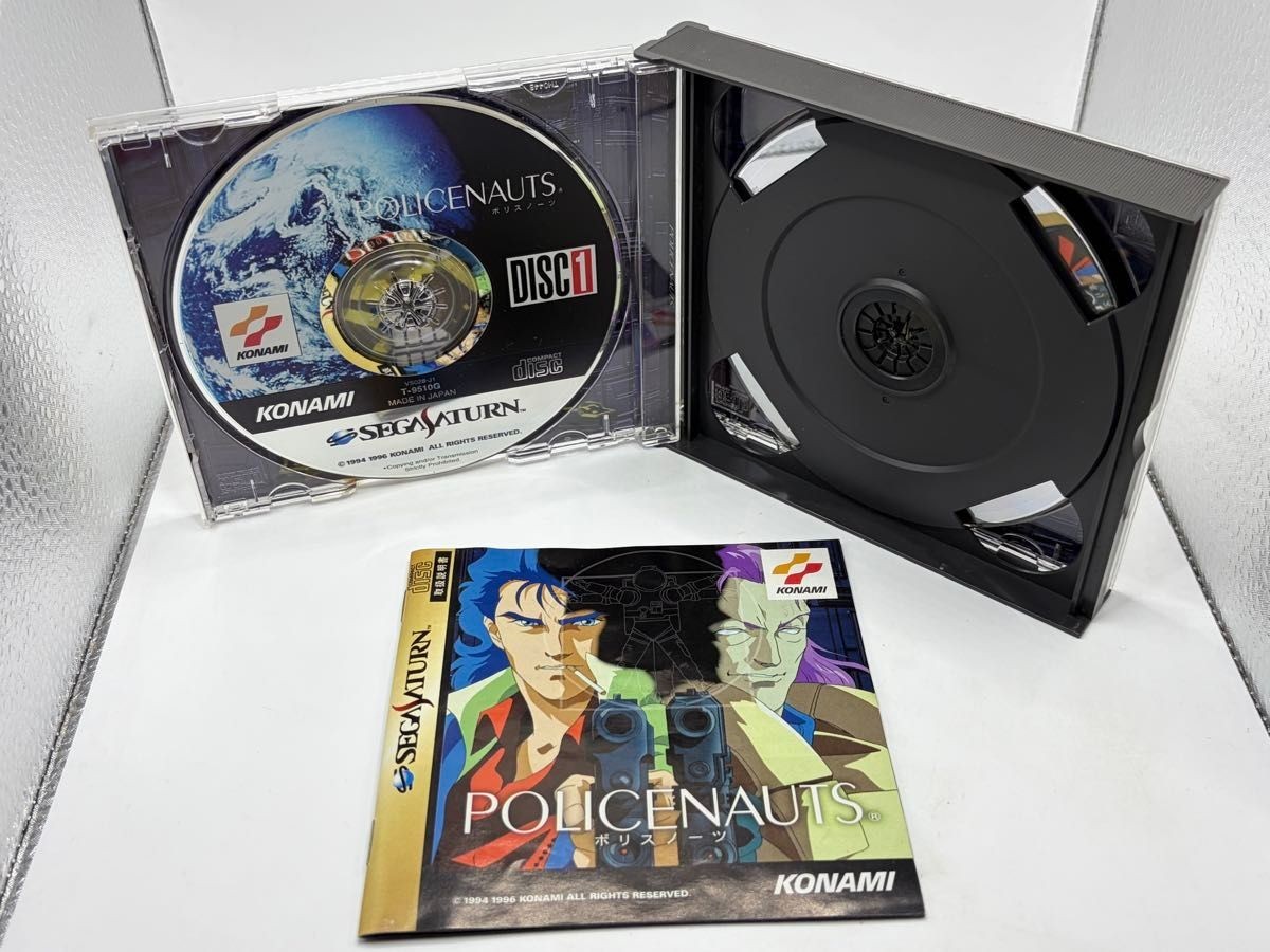Sega Satur SS Policenauts First Press Limited Edition Book latter Tested 　