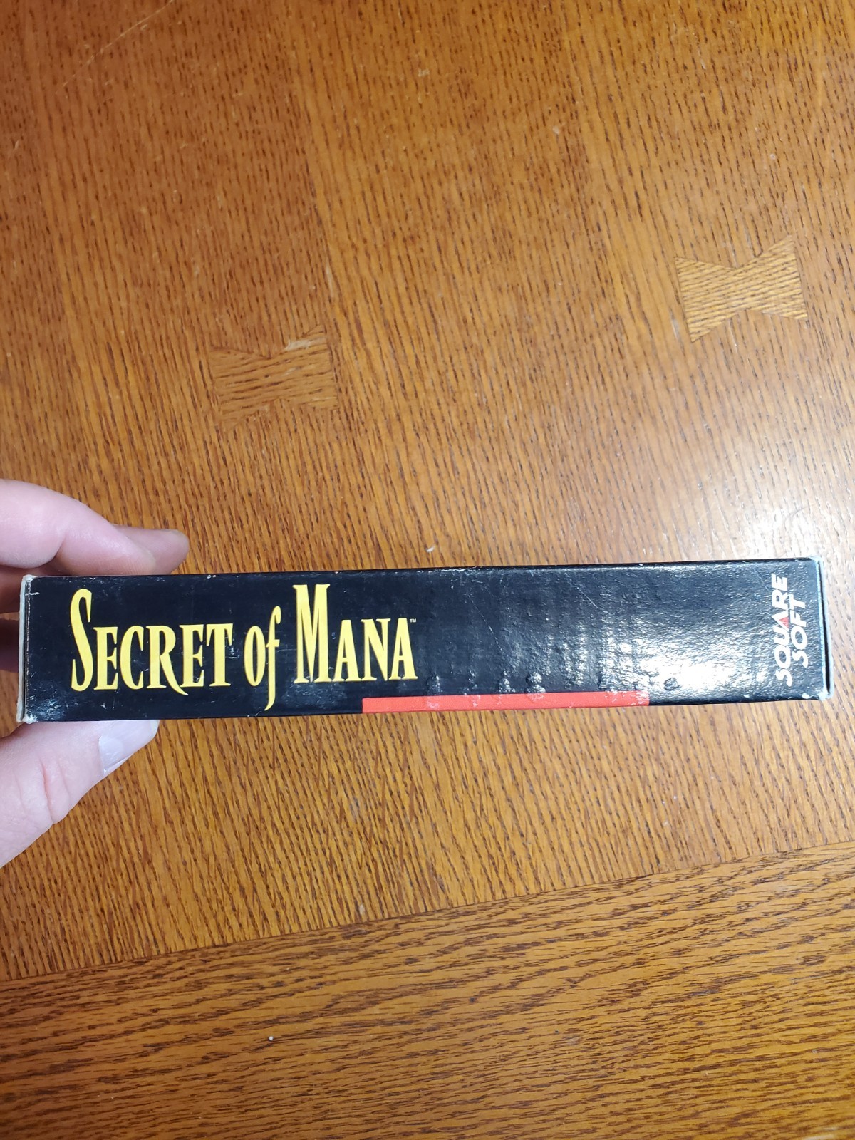 Secret Of Mana SNES Original Box Only Manual And Map