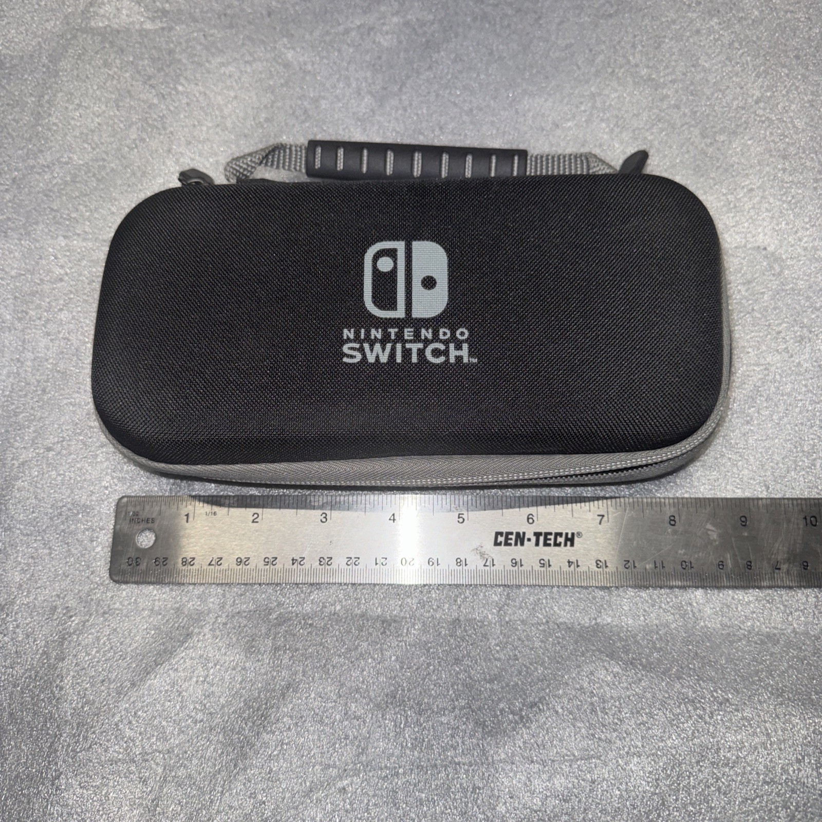 Nintendo Switch Lite Official Travel Carry Case Black and Gray