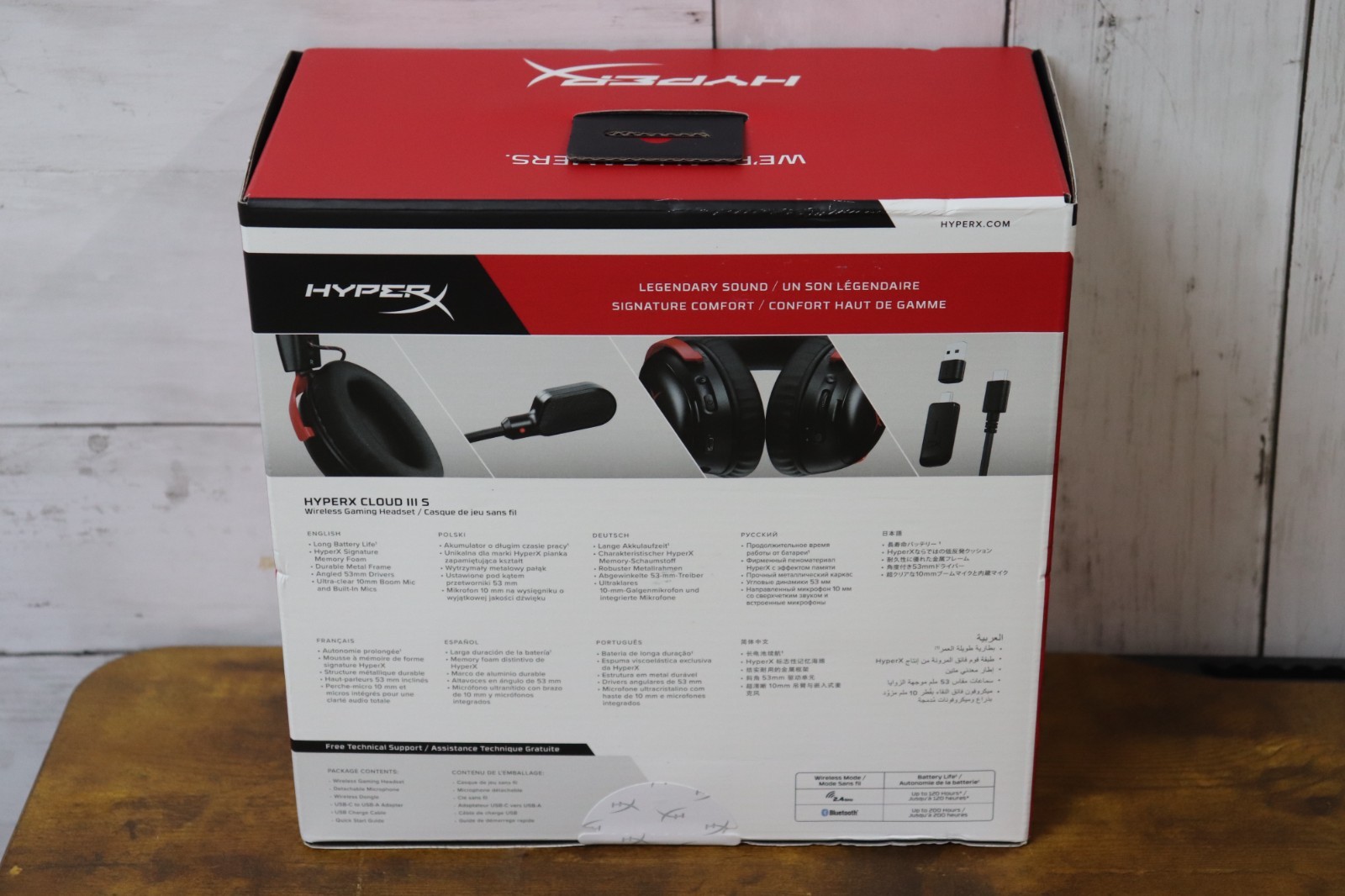 HyperX Cloud III S Wireless Gaming Headset – NEW SEALED!