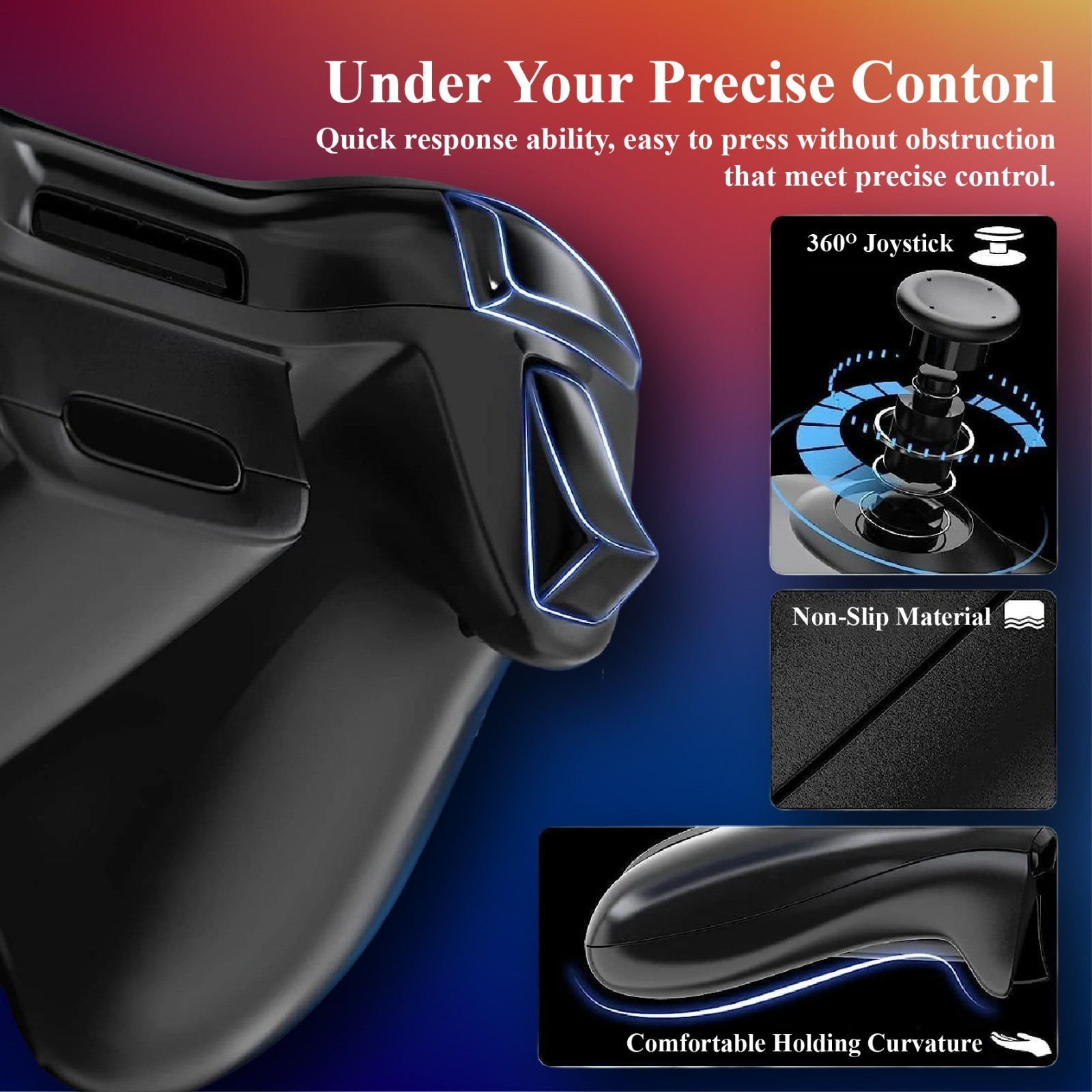 Wired Controller USB For PC Compatible With Xbox 360 / Windows 7 8 10 11 Gamepad