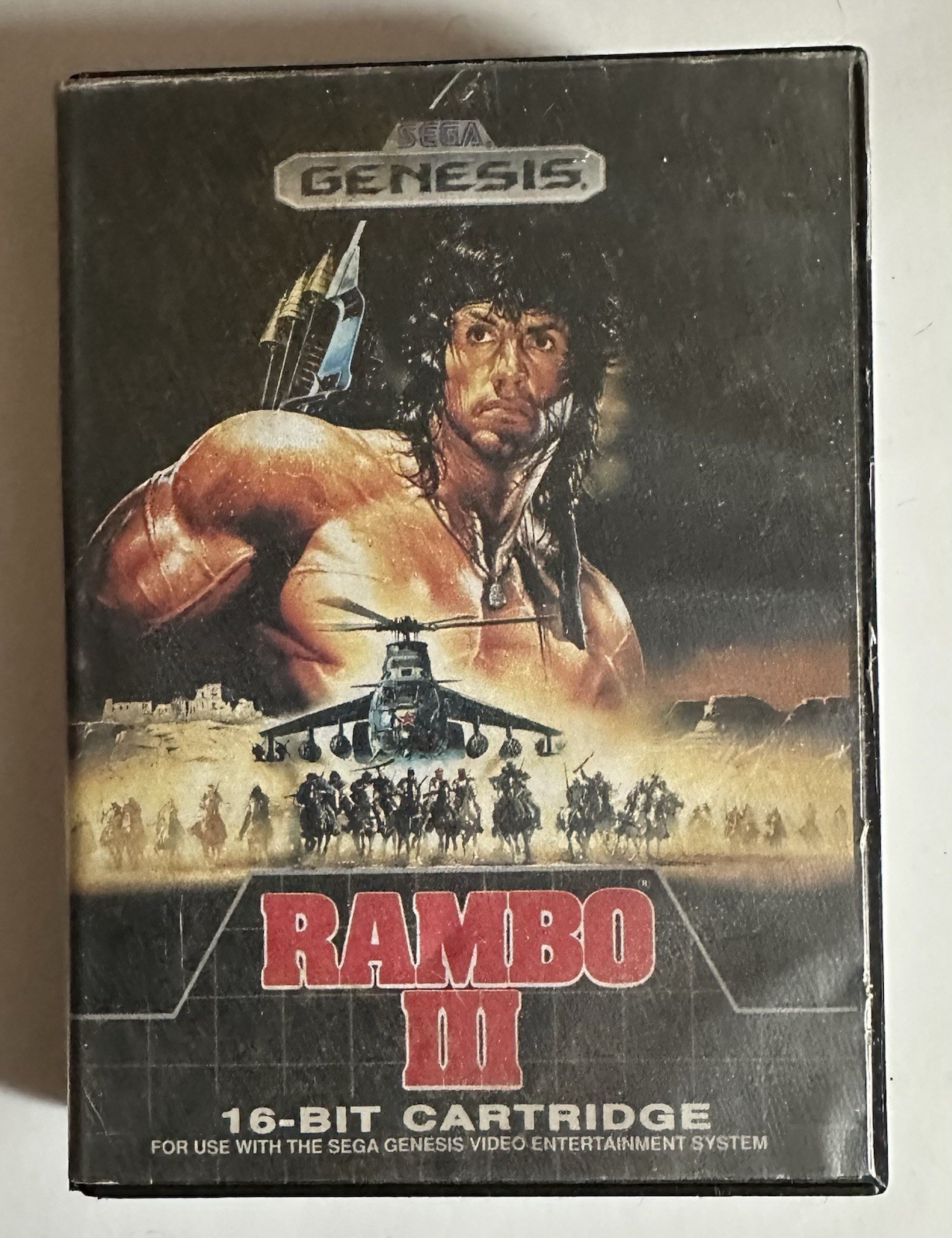 RAMBO III SEGA GENESIS COMPLETE OPEN UNTESTED