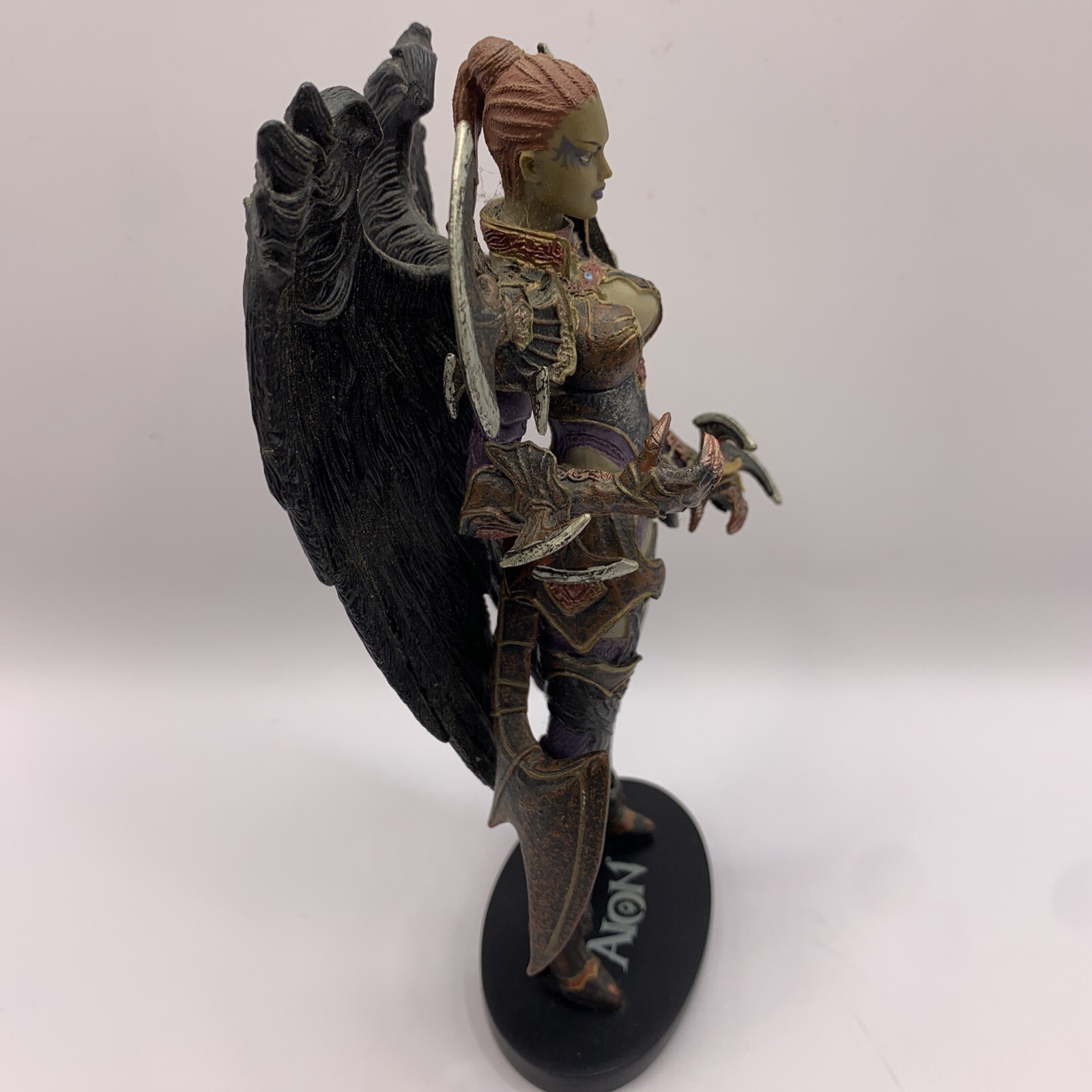 Avia Figure from Aion Limited Collectors Edition Winged Asmodian Daeva *AS IS*