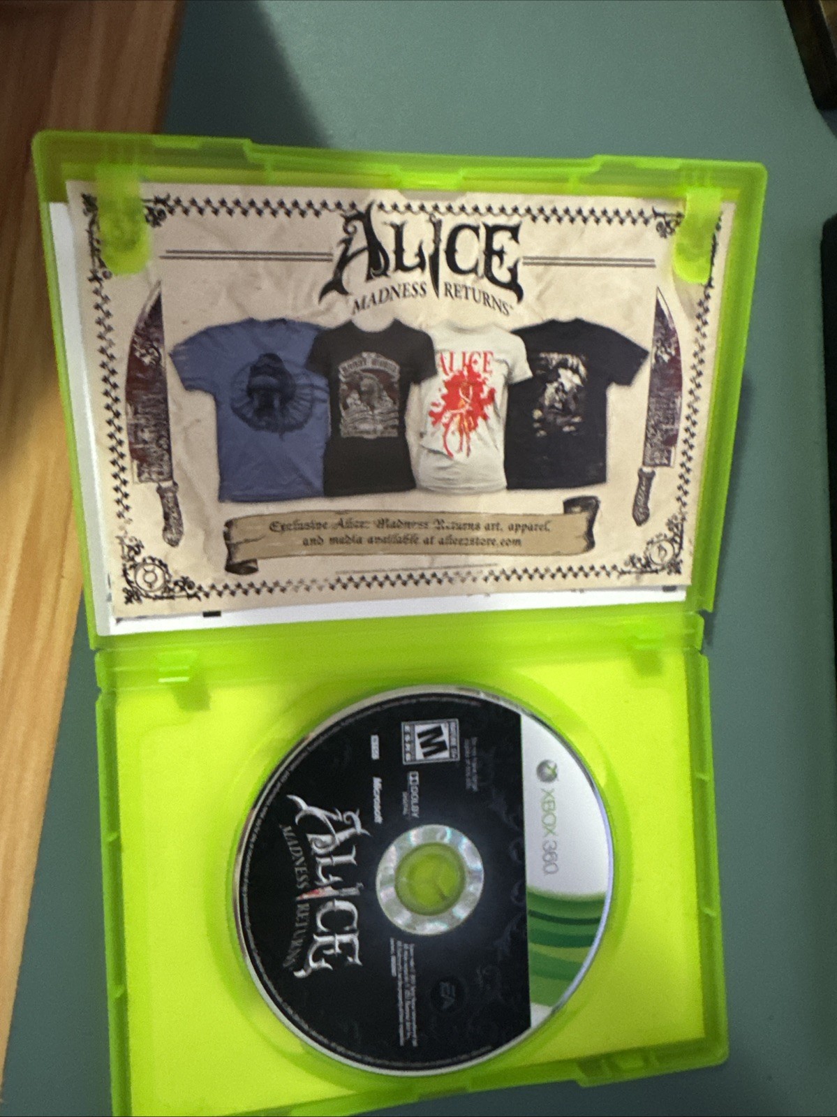 Alice: Madness Returns (Microsoft Xbox 360, 2011)