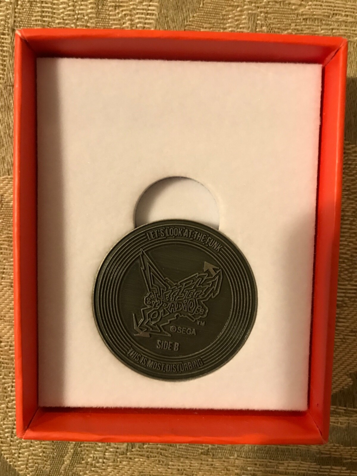 Jet Set Grind Radio Coin Medal Sega Shop EU Exclusive 300 Units Rare