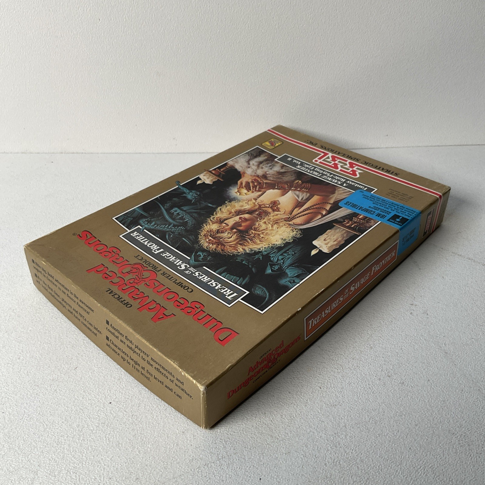 Dungeons & Dragons: Treasures of the Savage Frontier, 1992, Big Box