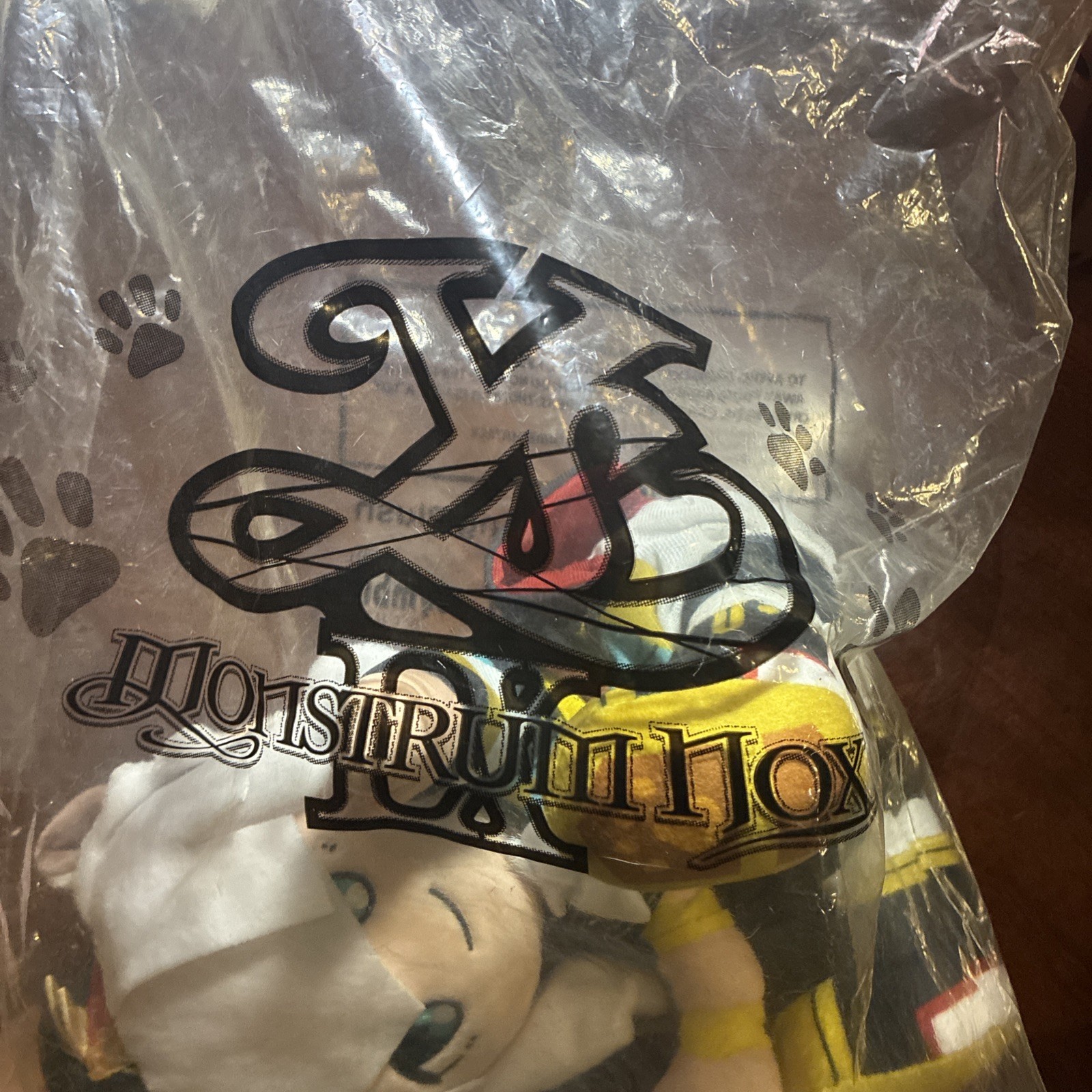 Ys Monstrum Nox White Cat Ride Along Plush NIS America Falcom