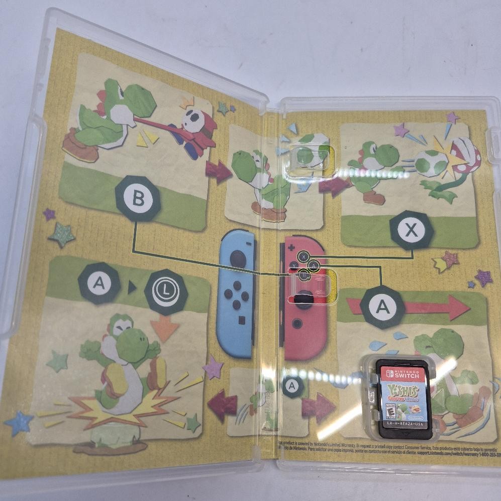 Yoshi’s Crafted World Nintendo Switch Complete In Box CIB (GO1069256)