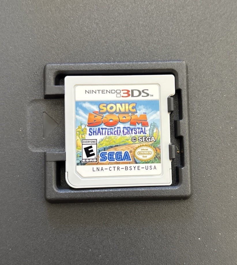 Sonic Boom: Shattered Crystal (Nintendo 3DS, 2014) Game Cartridge Only Tested