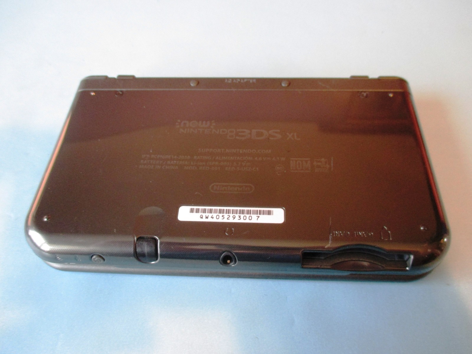 Nintendo New 3DS XL Black System w/Charger US Version FREE Ship!