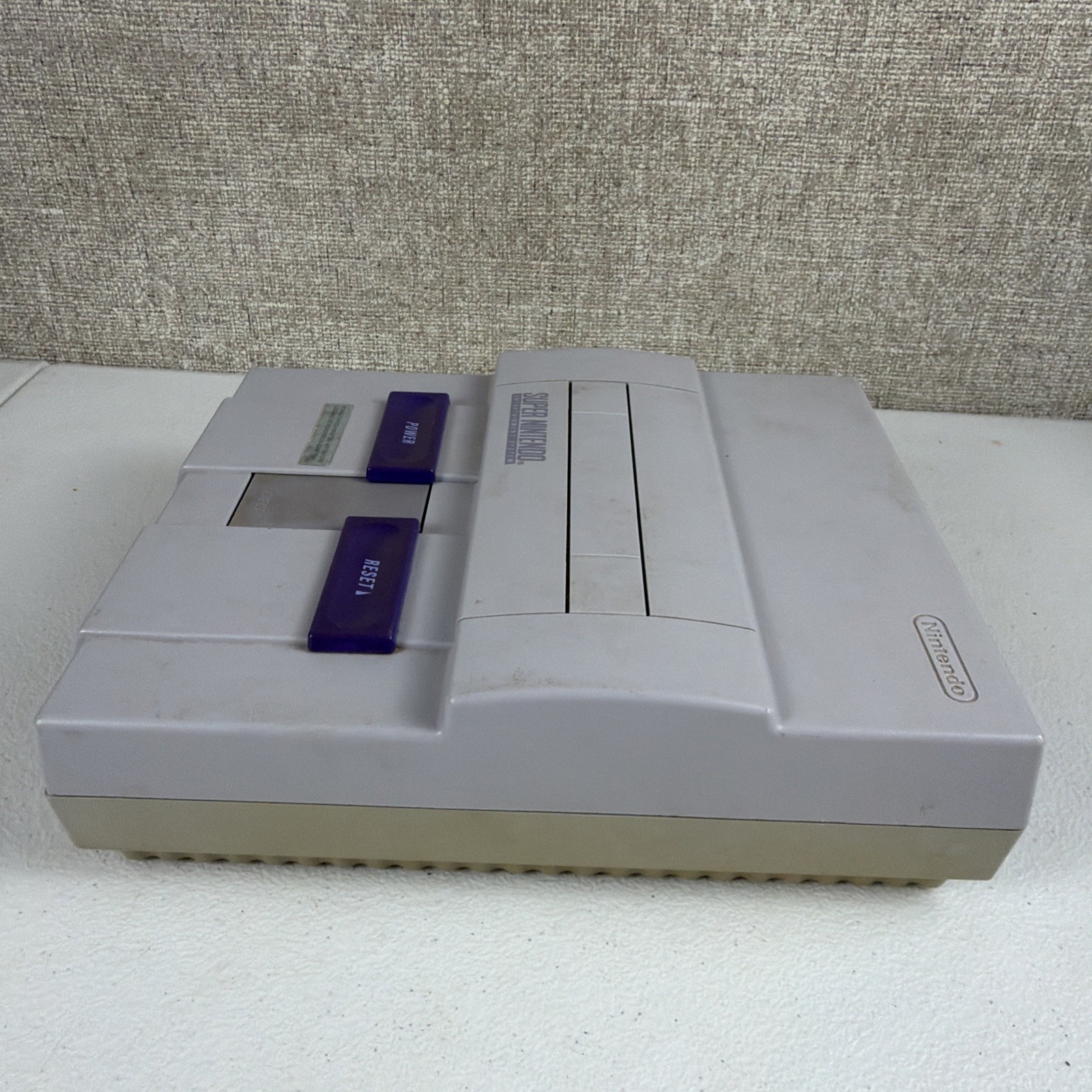 Super Nintendo System SNES Video Game Console Only SNS-001 PARTS ONLY READ