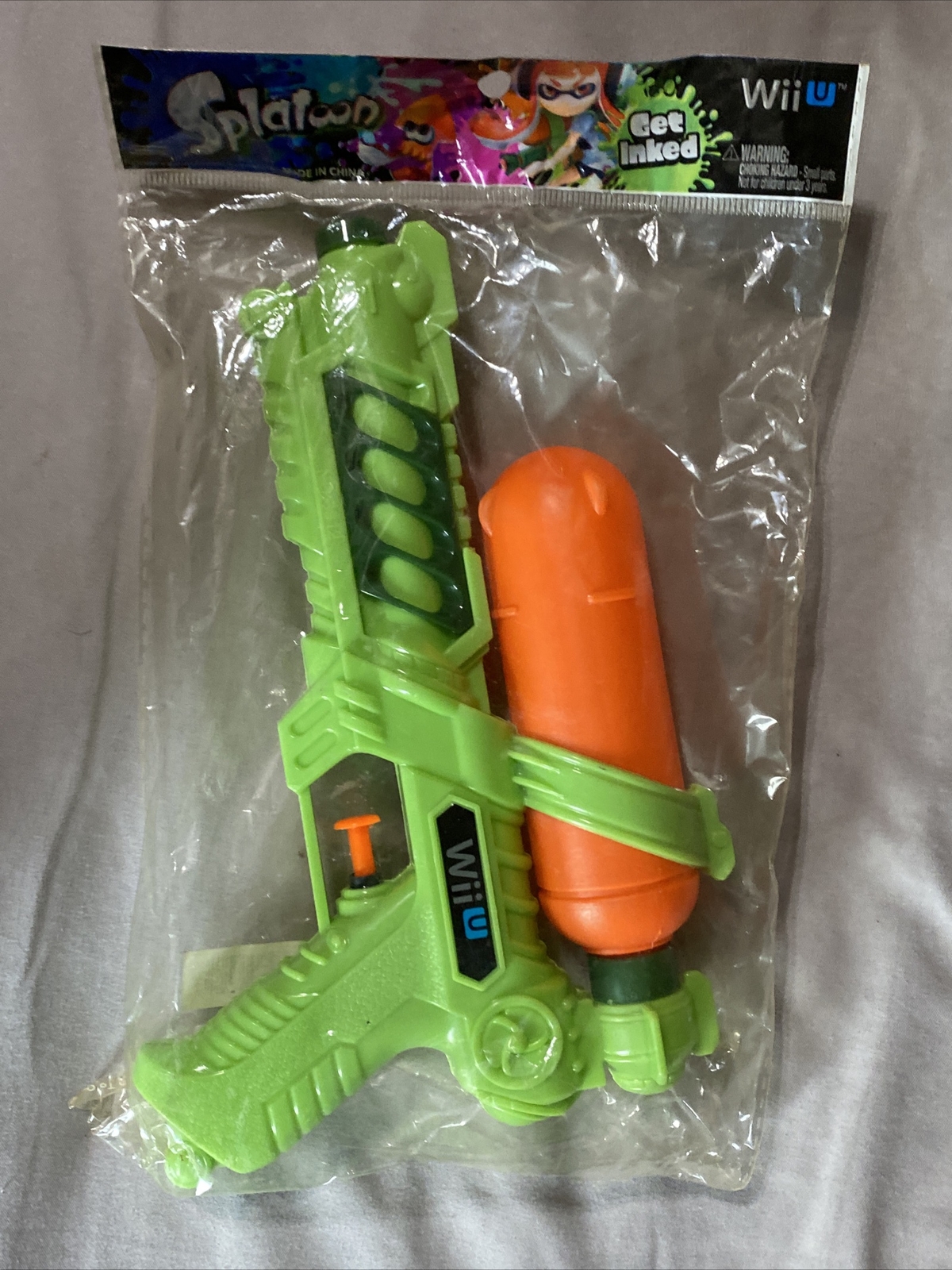 2015 Splatoon Wii U Water Gun Blaster Nintendo