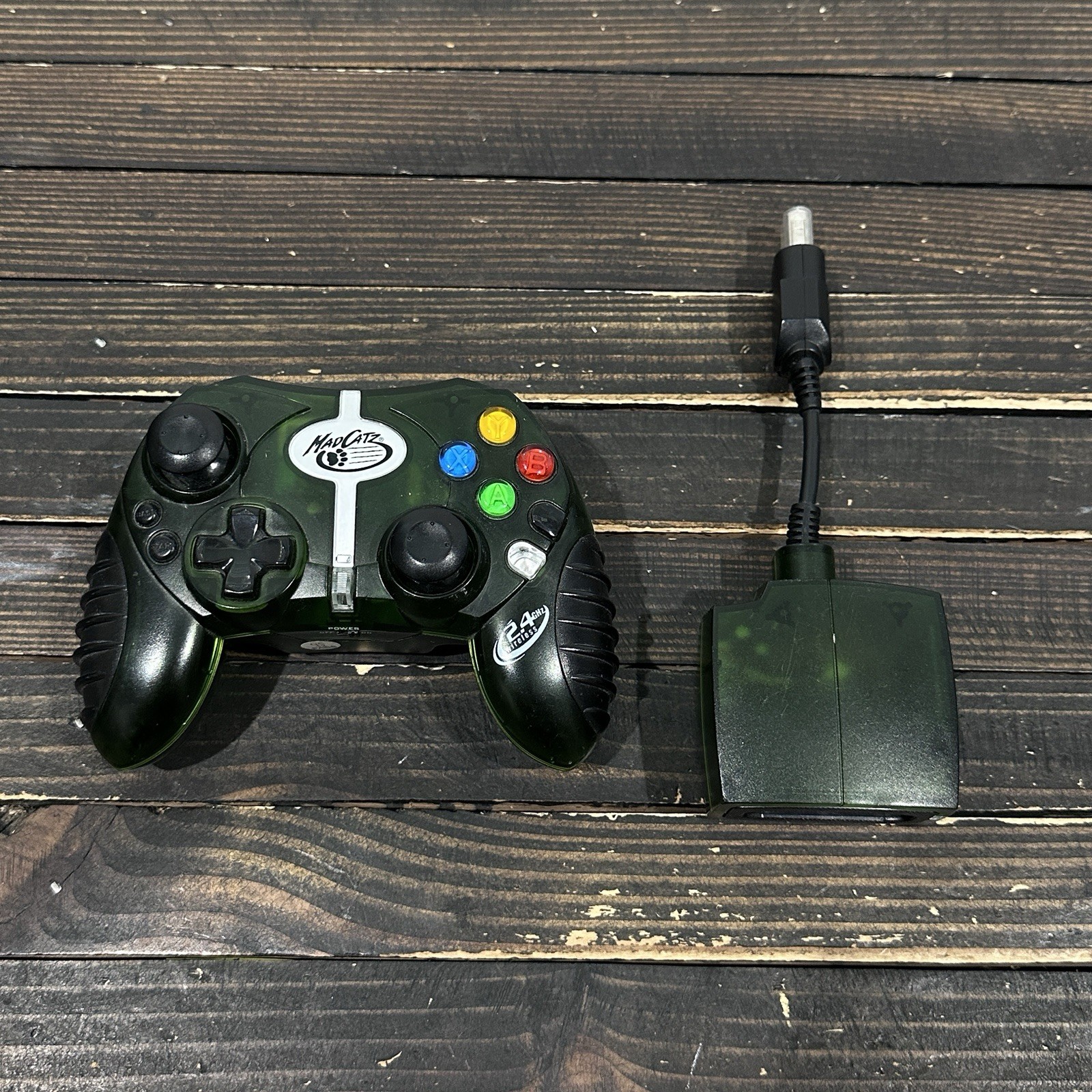 Mad Catz MicroCon Original Xbox Wireless Controller W/ Receiver