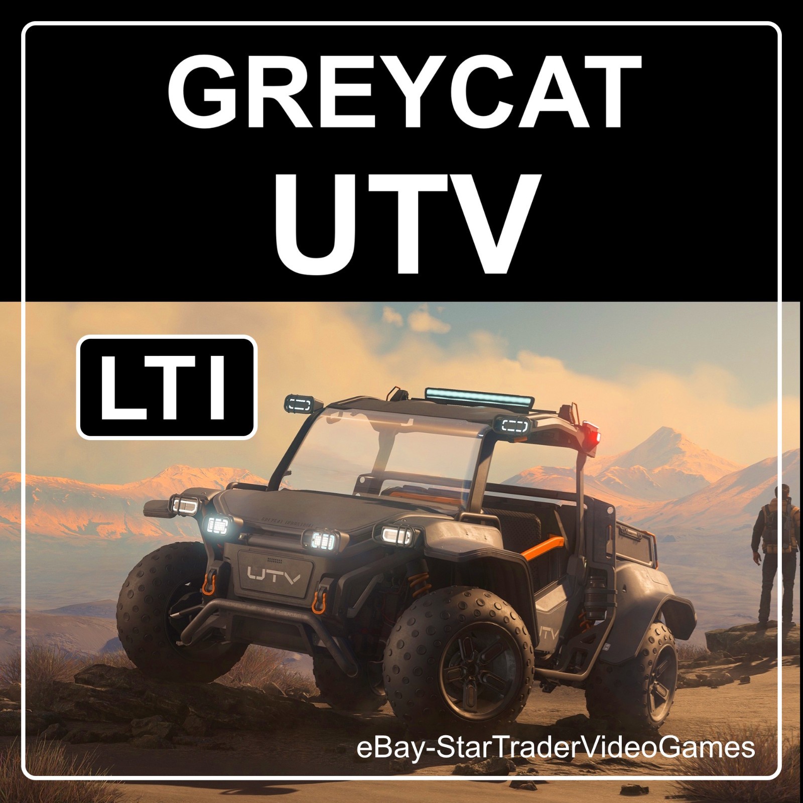 STAR CITIZEN SHIP – GREYCAT UTV + RECKONER PAINT – LTI ORIGINAL WARBOND