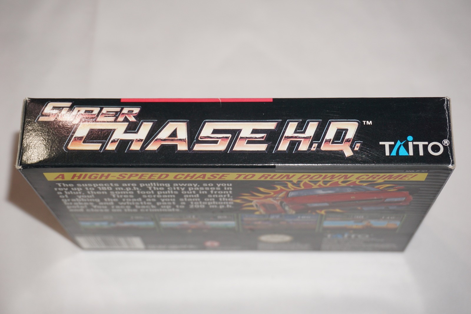 Super Chase H.Q HQ (Super Nintendo SNES) Complete CIB