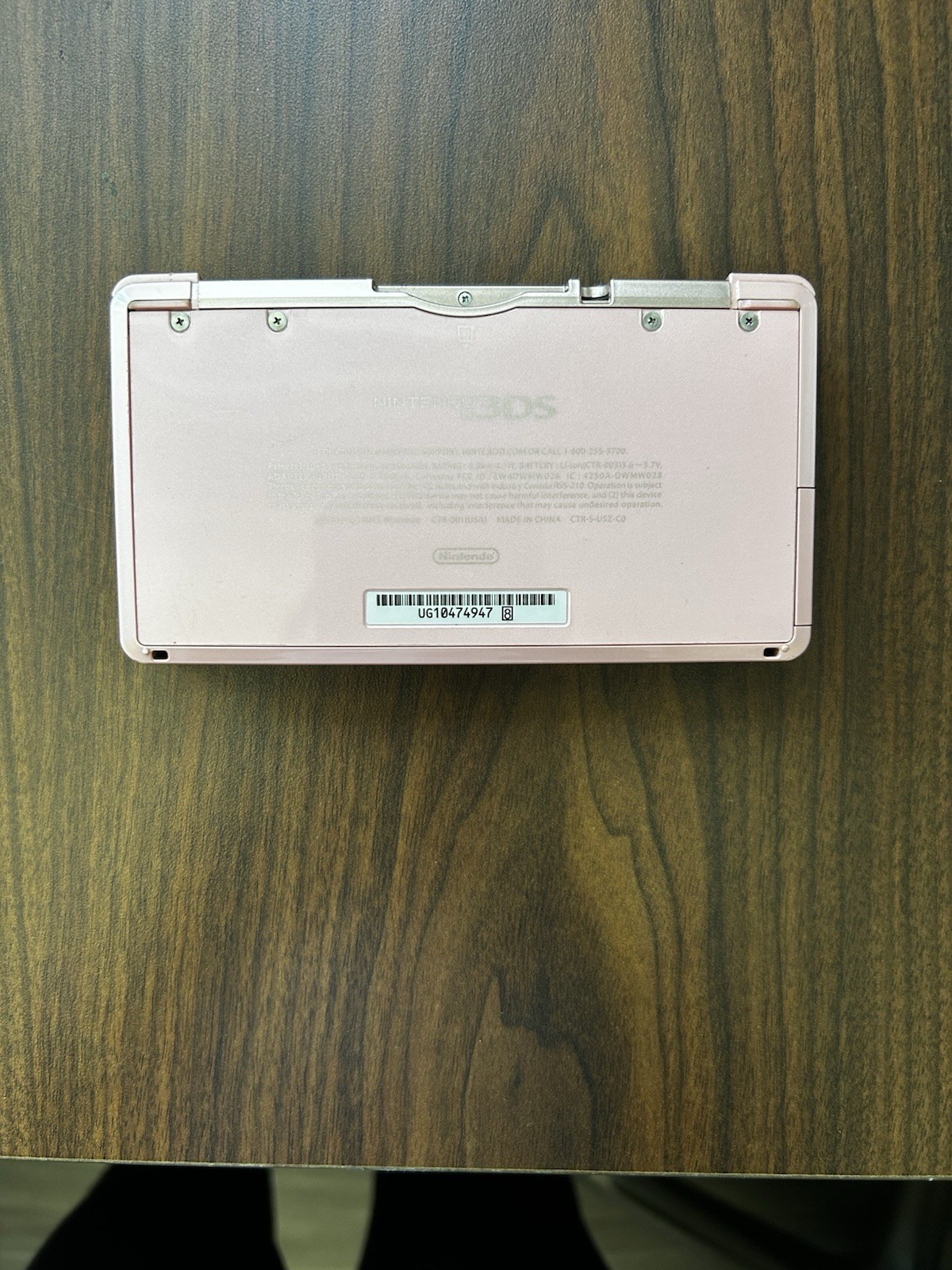USA VERSION Nintendo 3DS Handheld System tested/working-RARE PINK