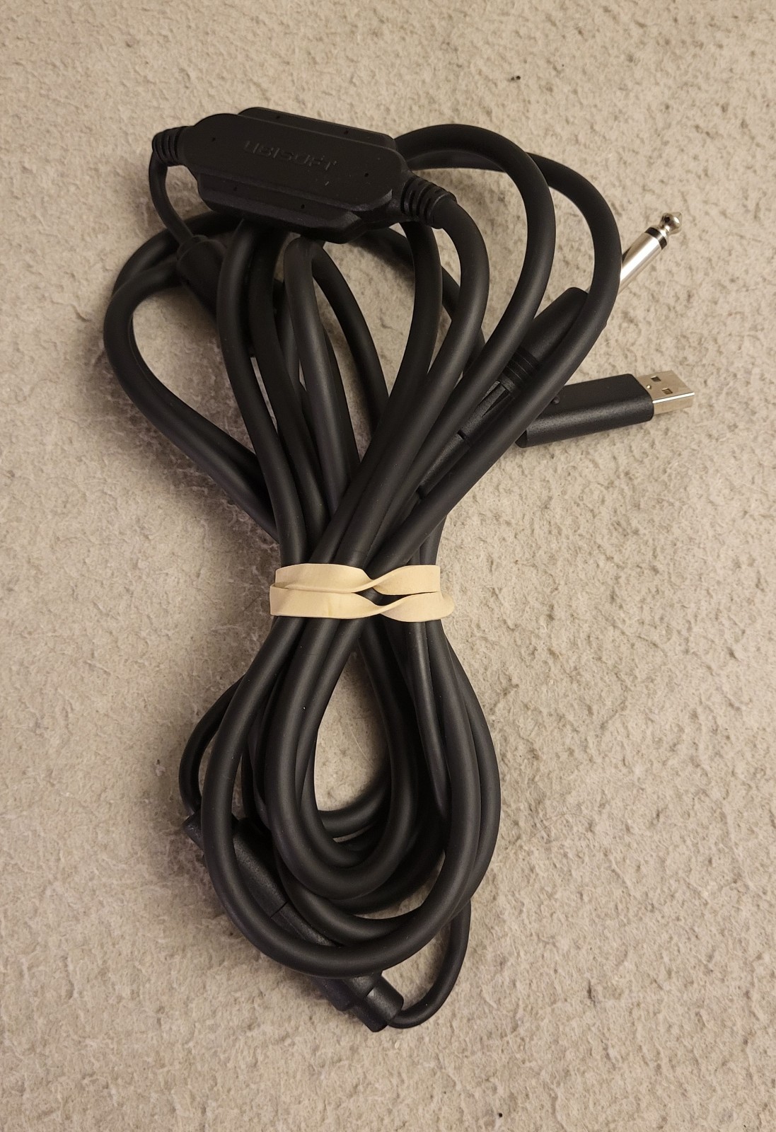 Ubisoft Hercules Rocksmith USB Cable Cord Guitar Game Adapter