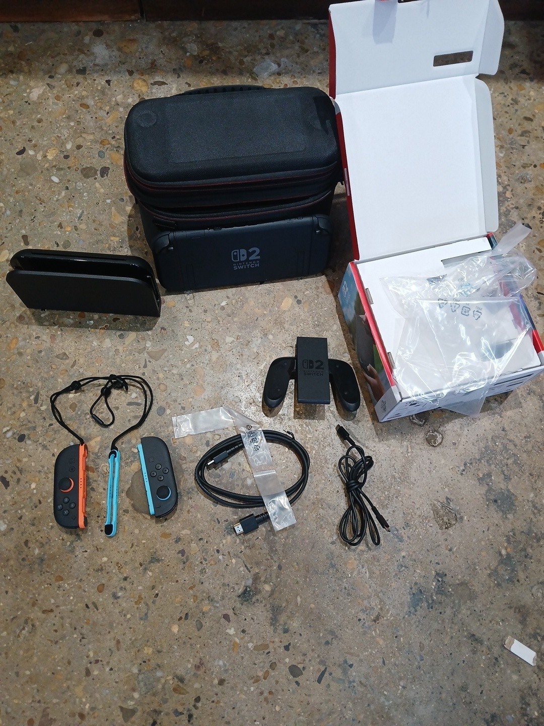 Nintendo Switch 2 System Black Console w/Joy-Cons + Dock & Accessories