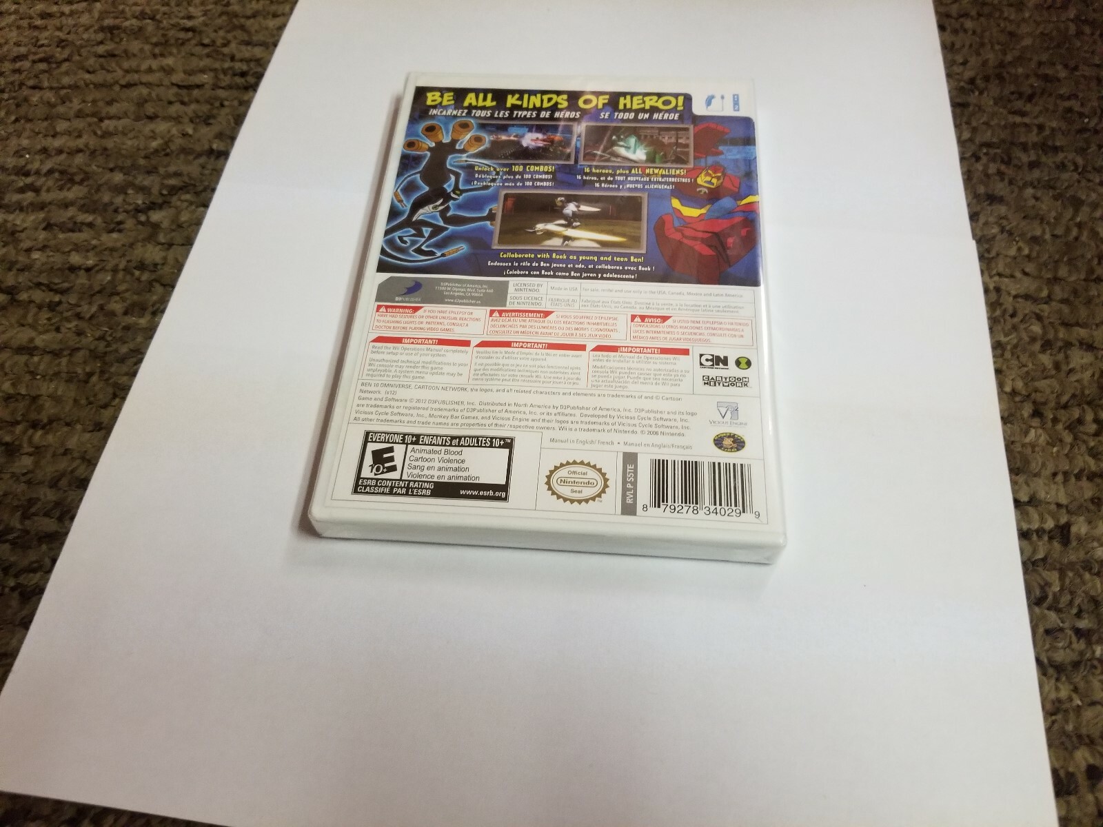 Ben 10: Omniverse Nintendo Wii new