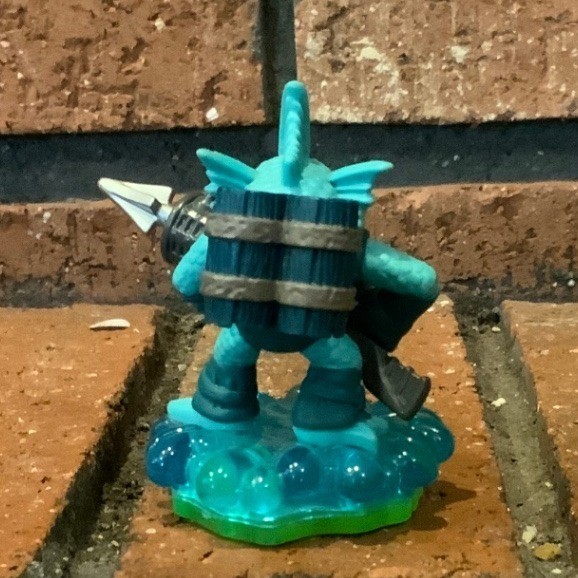 Skylanders Spyros Adventures Gill Grunt Figure Activision 2011