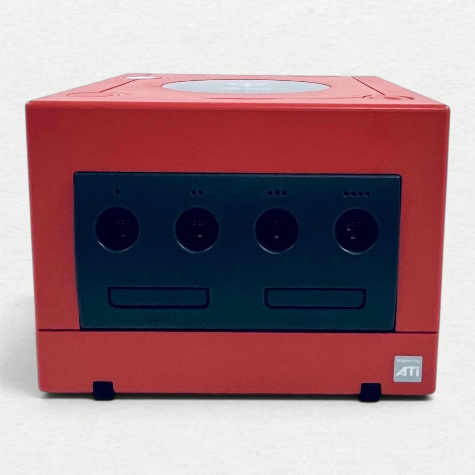 Nintendo Game Cube DOL-001 Home Console Char’s Customized Composite RCA Red