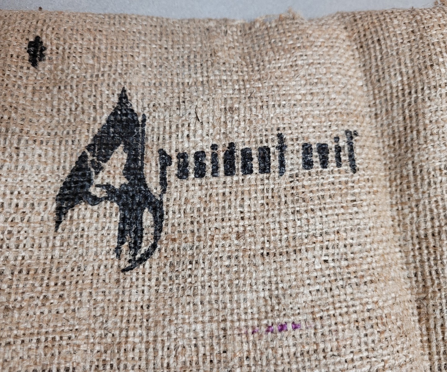 Resident Evil 4 Dr Salvador Chainsaw Man Promo Burlap Mask