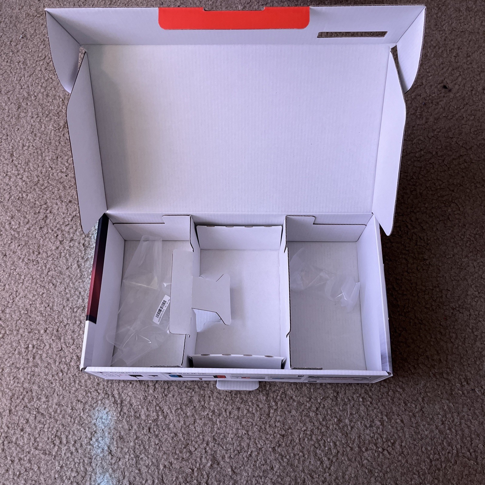 Nintendo Switch with Neon Blue & Neon Red Joy-Cons (Box and Insert Only)