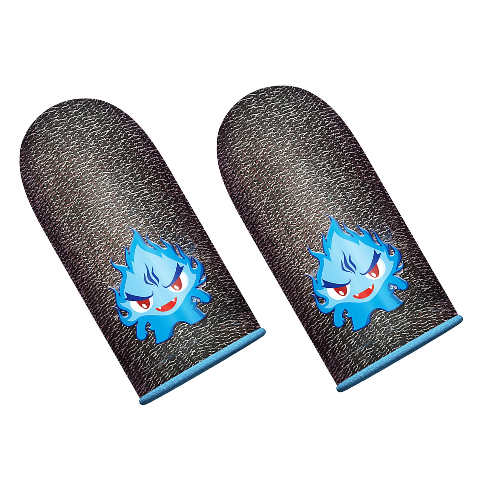 2x Screen Gaming Finger Sleeve Game Controller Mobile Sweatproof Gloves for PUBG