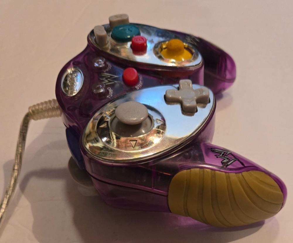 Rare Intec GameCube WWE Controller Lights Up