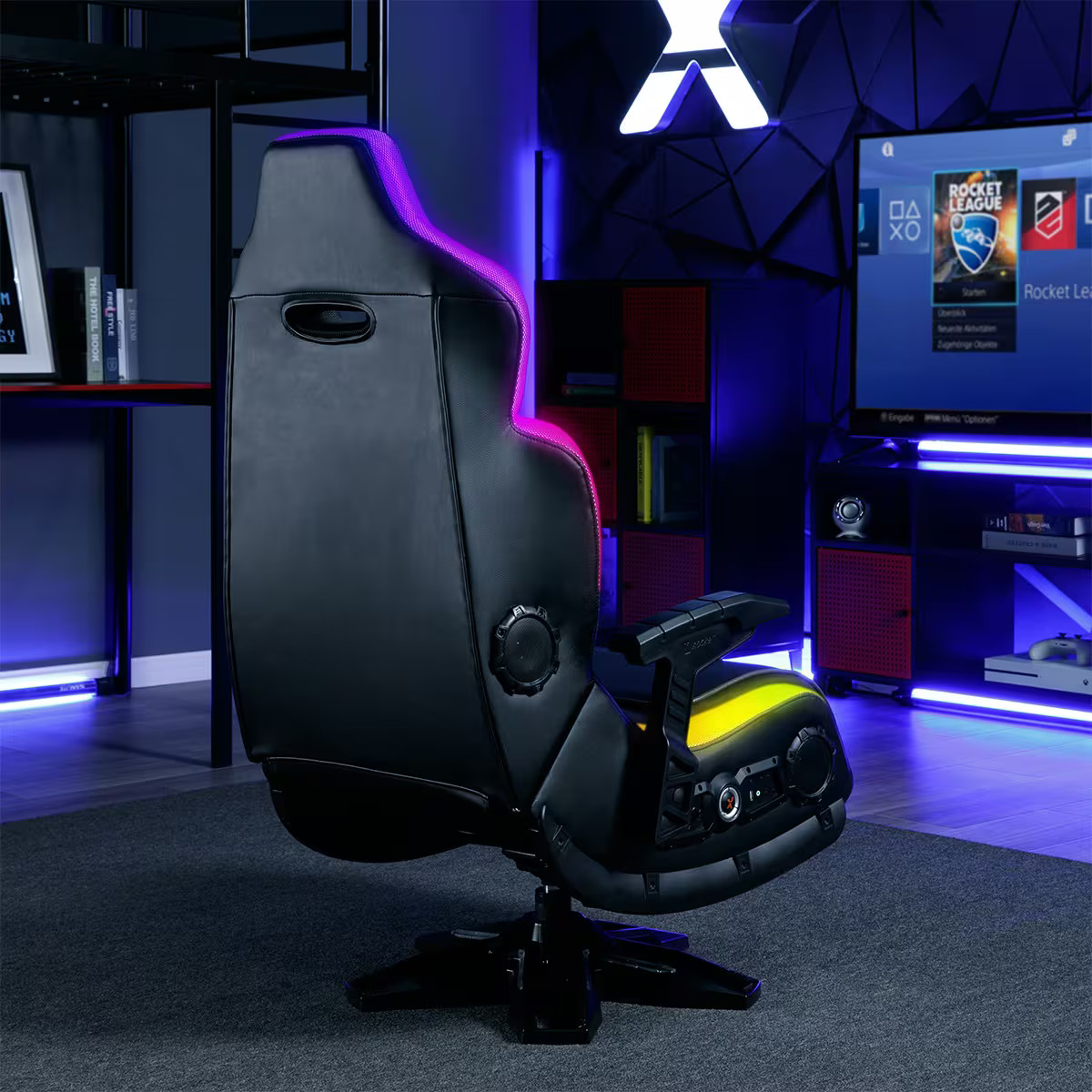 X Rocker – Evo Elite 4.1 Gaming Chair with Built-in Audio Surround Sound Syst…