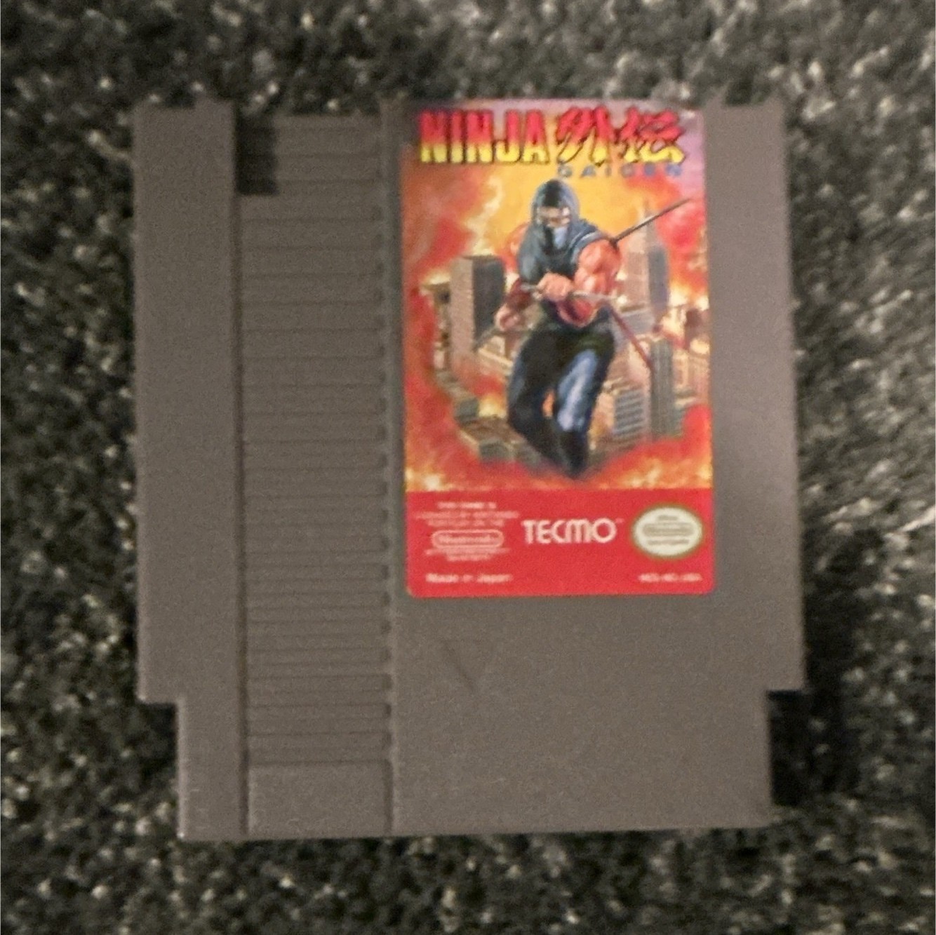 Tecmo Ninja Gaiden (NES) Video Game Cartridge – Ninja Gaiden Series