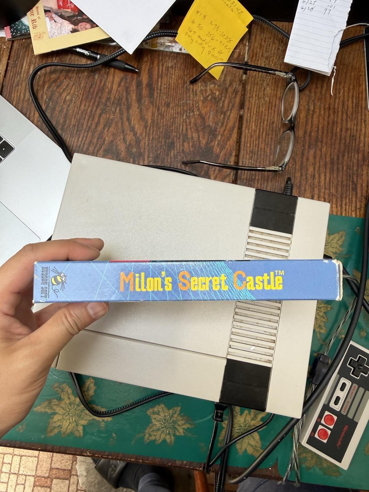 Milon’s Secret Castle (Nintendo Entertainment System, 1988) CIB Great Condition
