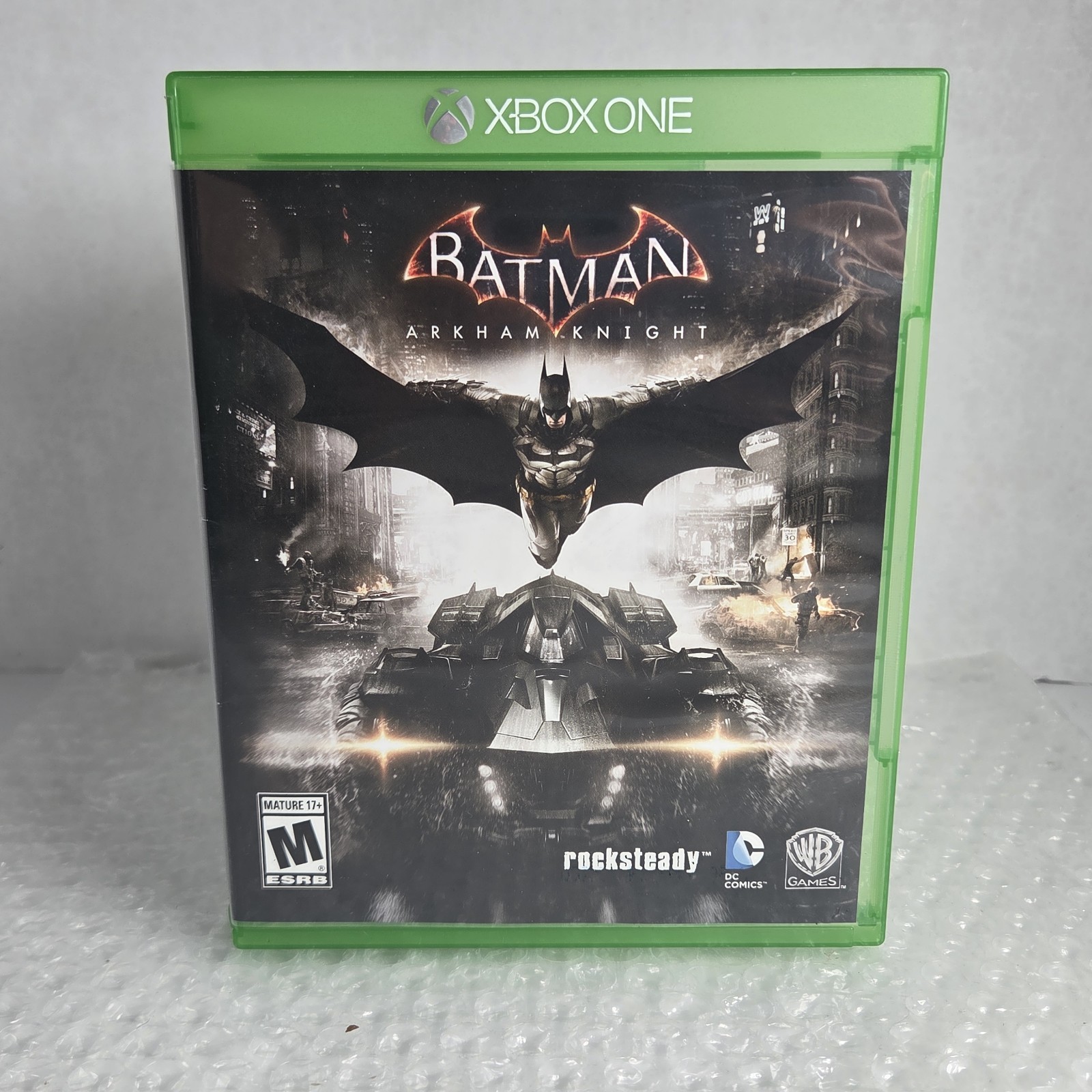 Batman Arkham Knight Xbox 1 One Complete In Box CIB Tested Rocksteady DC Comics