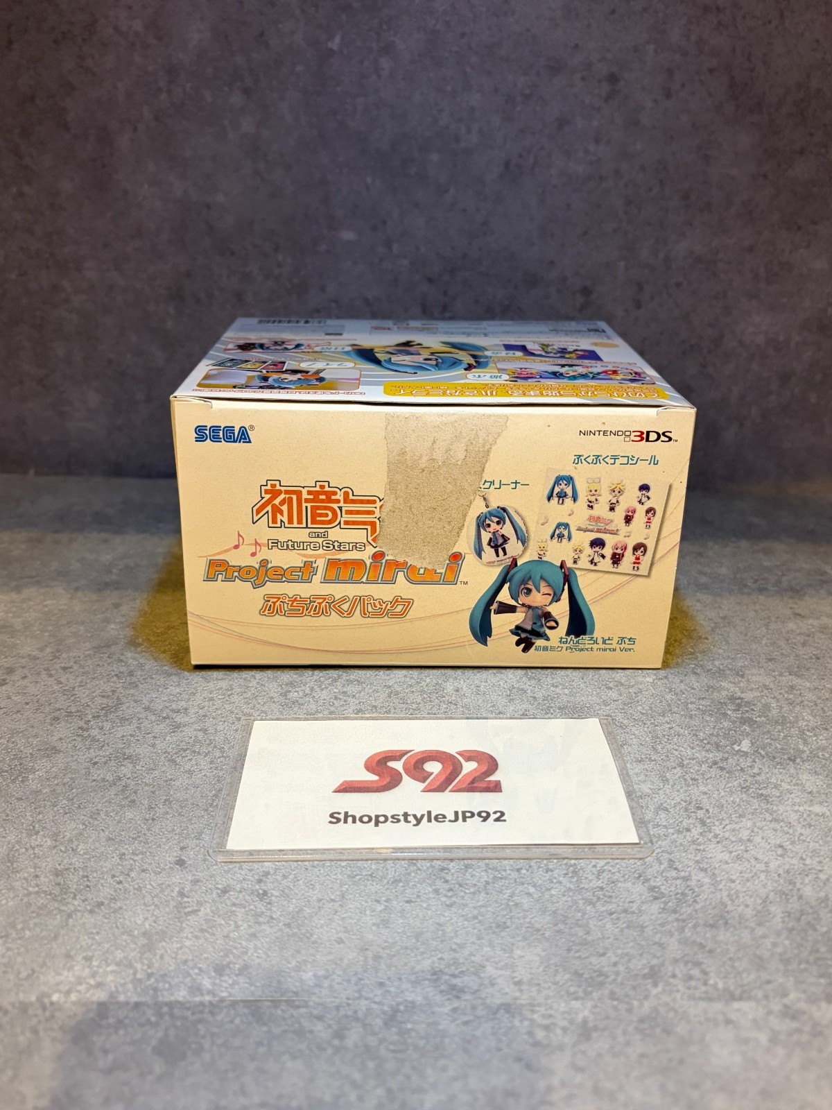 Nintendo 3DS Hatsune Miku Project mirai 2 Puchi Puku Pack Limited Box Japan