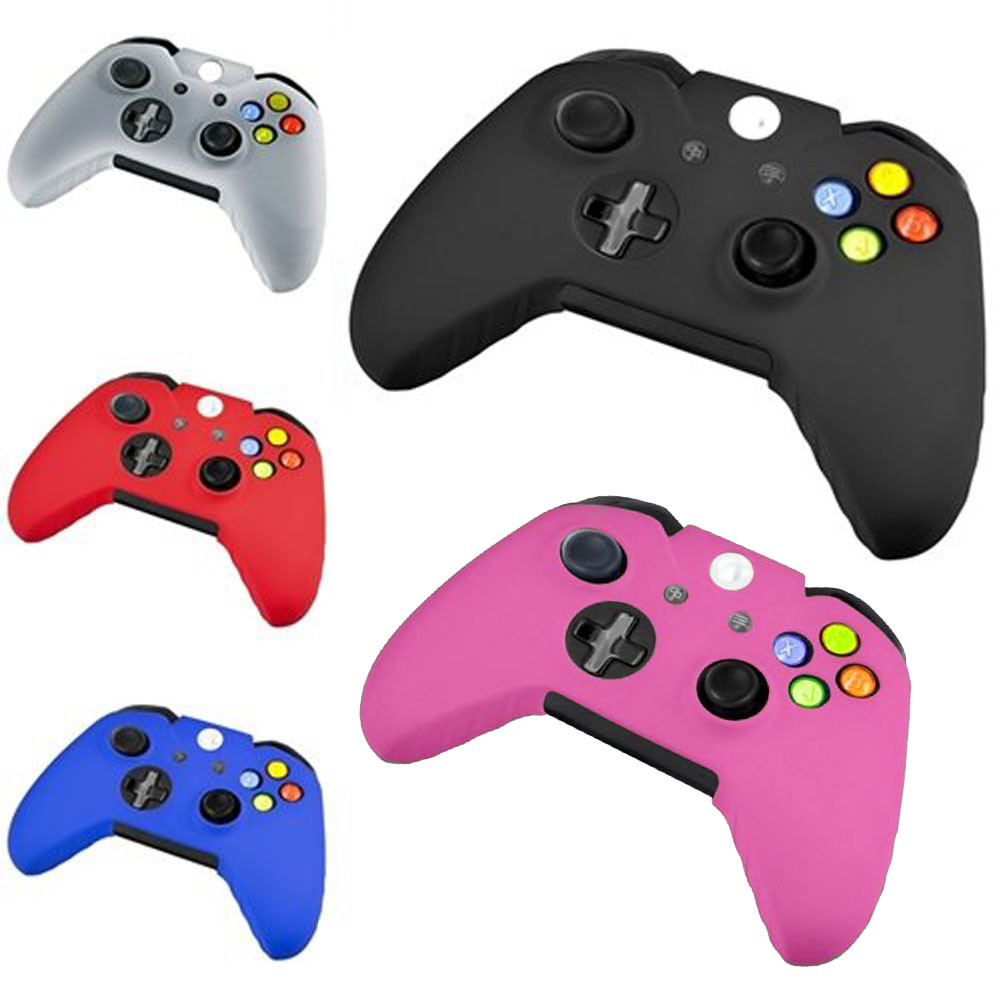 Silicone Rubber Skin Case Gel Protective Cover For Xbox One Wireless Controller