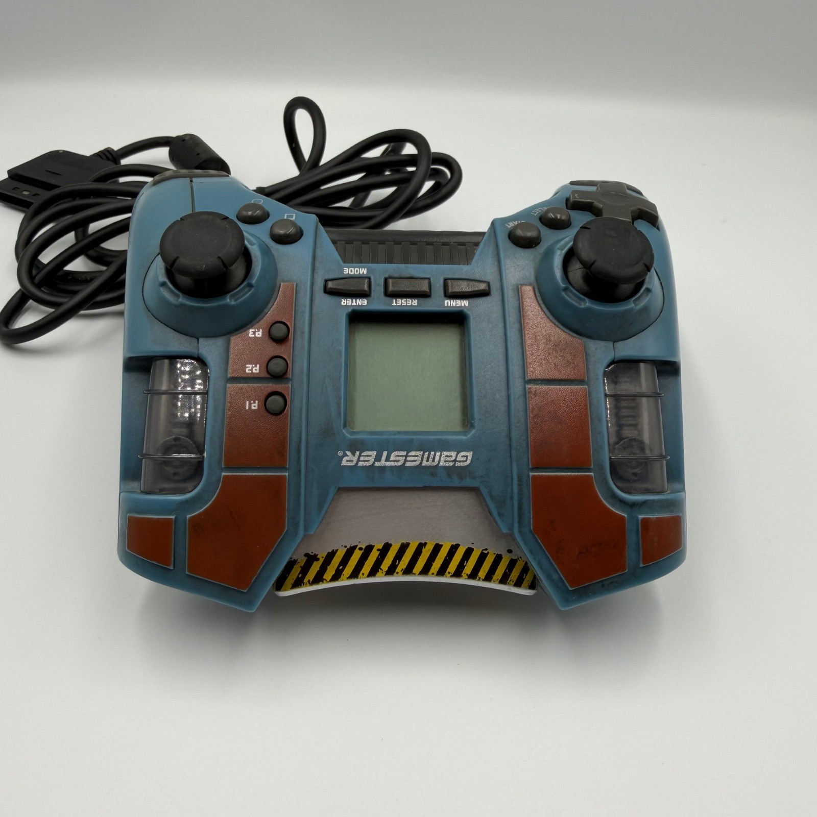 Radica Gamester FPS Master Controller PlayStation 2 PS2 Wired Blue Industrial