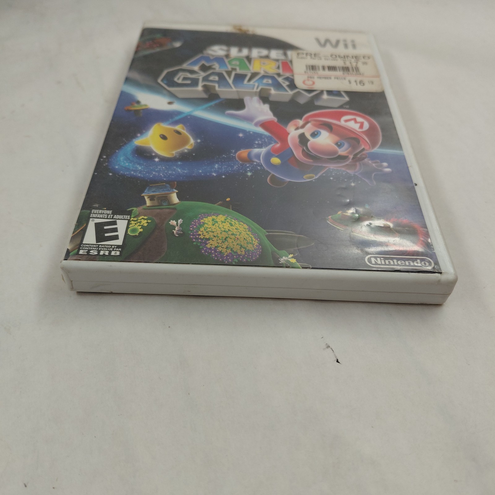 Super Mario Galaxy (Nintendo Wii, 2007) Video Game No Manual