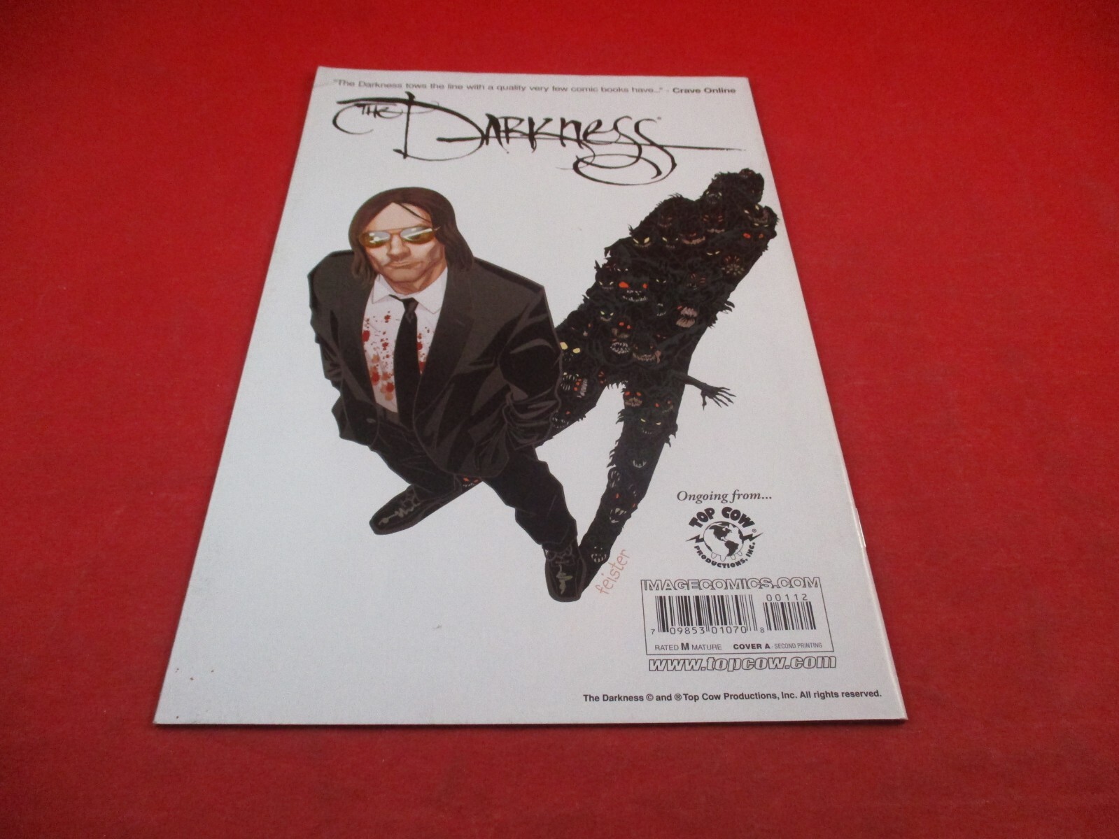 The Darkness II Confession #1 2K Games Promotional Comic Book