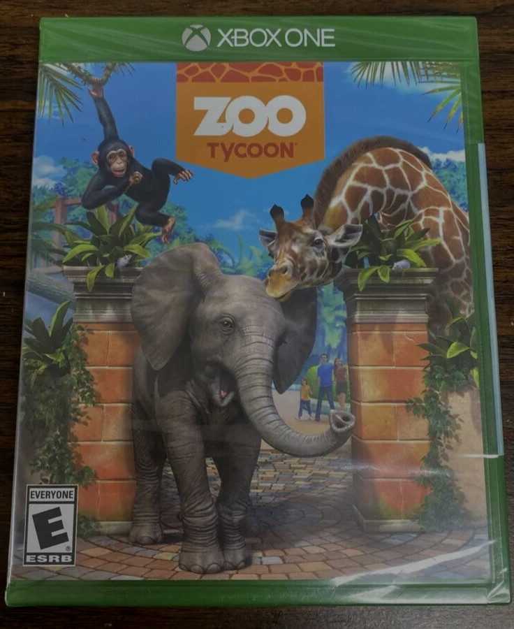 Zoo Tycoon Xbox One Series X Brand New Factory Sealed Free Shipping