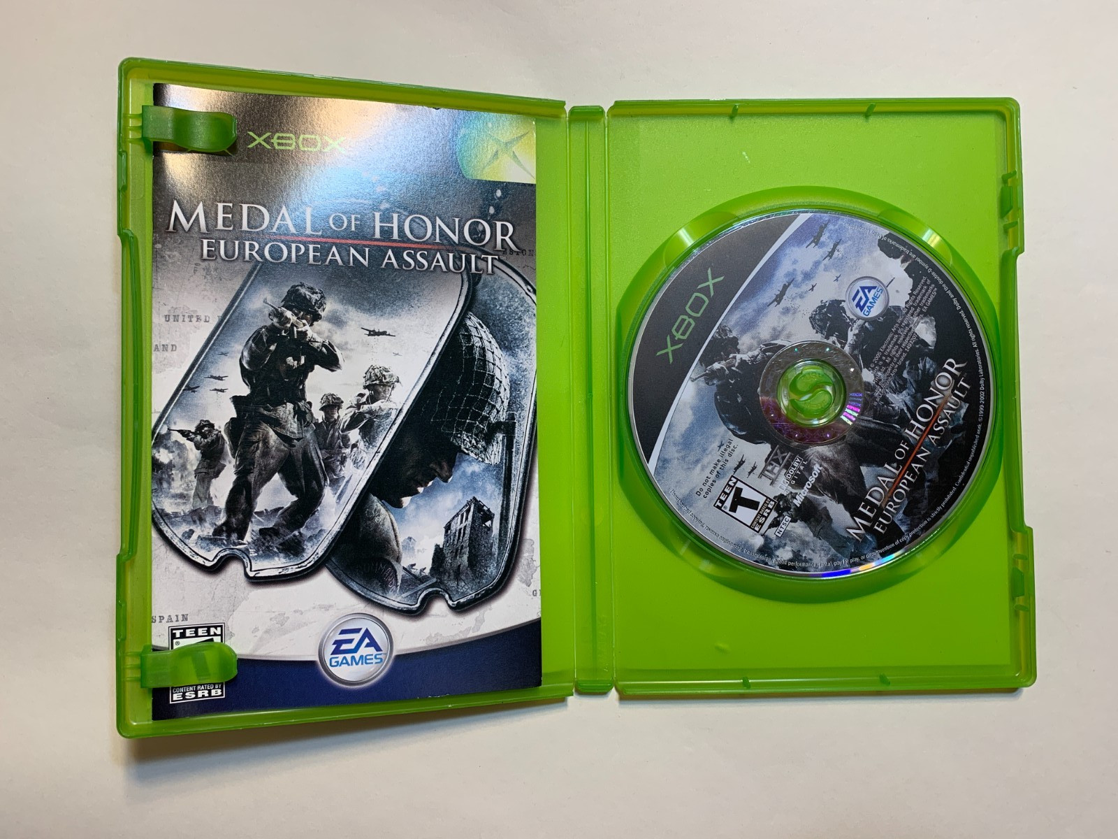 2 Game Lot Medal of Honor European Assault + Conflict Vietnam Complete CIB Xbox