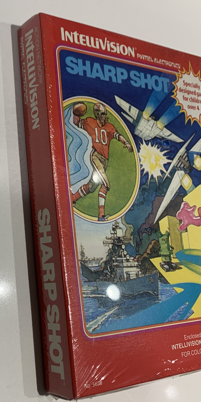 SHARP SHOT Intellivision Mattel Electronics New Sealed